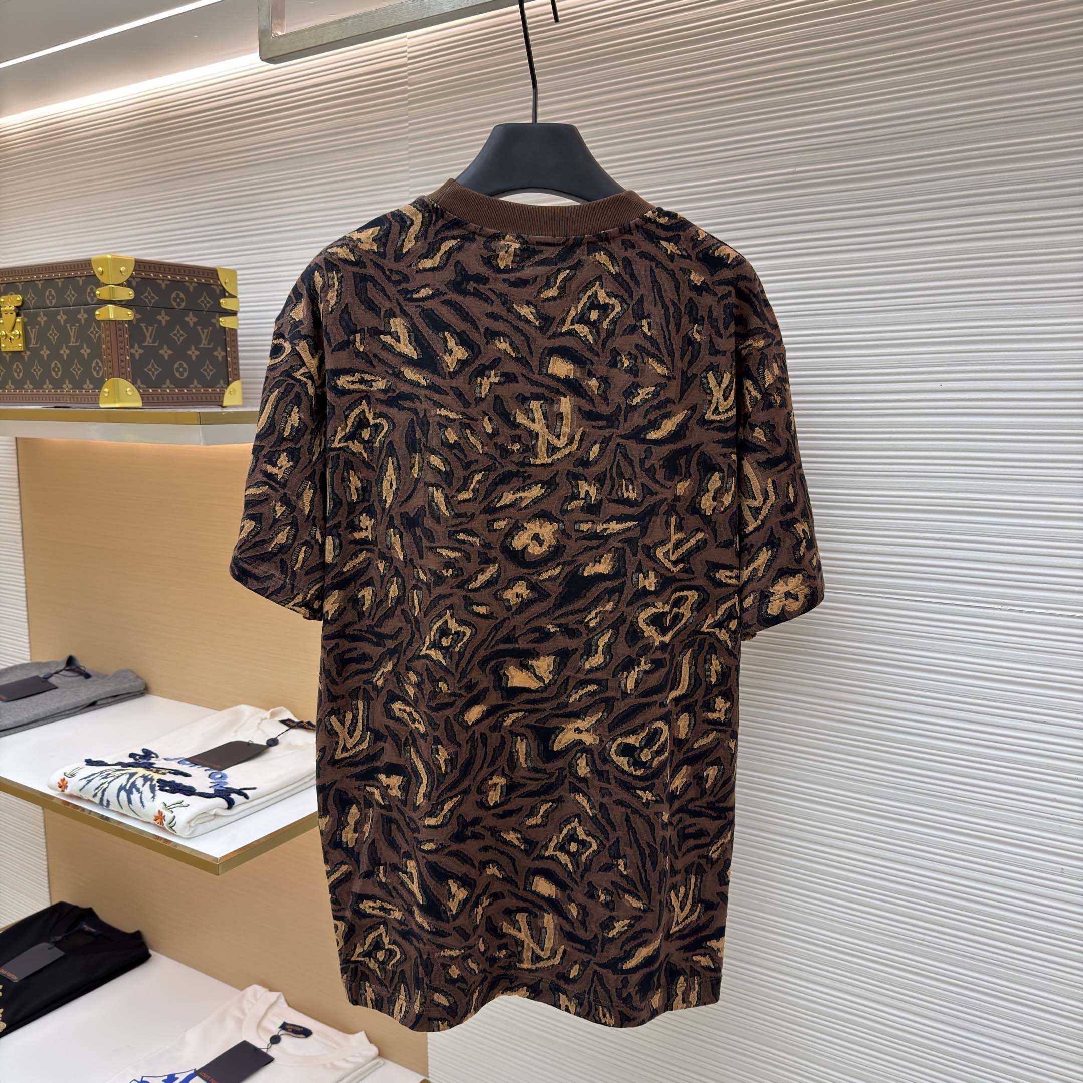 Louis Vuitton Jacquard T-Shirt   1AIMK7 - DesignerGu