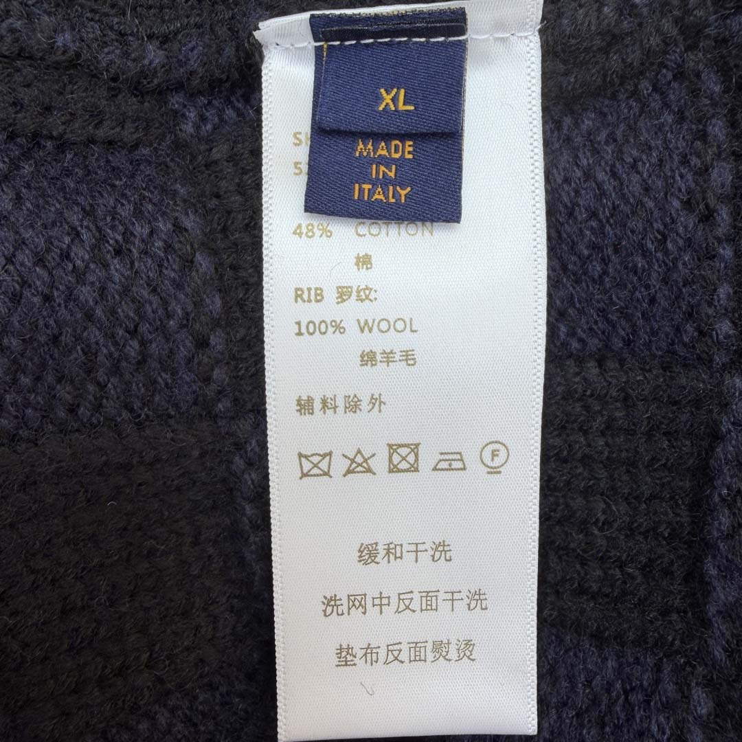 Louis Vuitton Damier Knit Blouson   1AJBVQ - DesignerGu