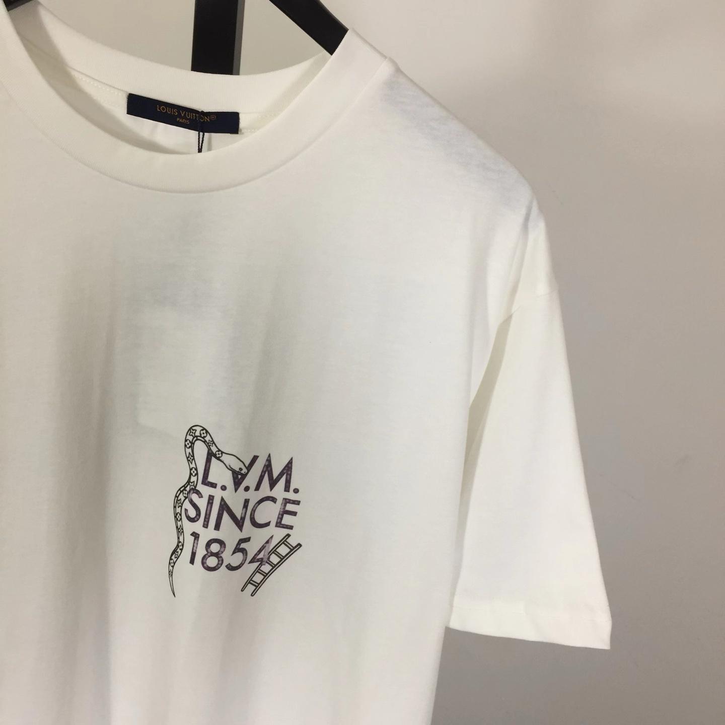 Louis Vuitton Printed T-Shirt    1AJUD5 - DesignerGu