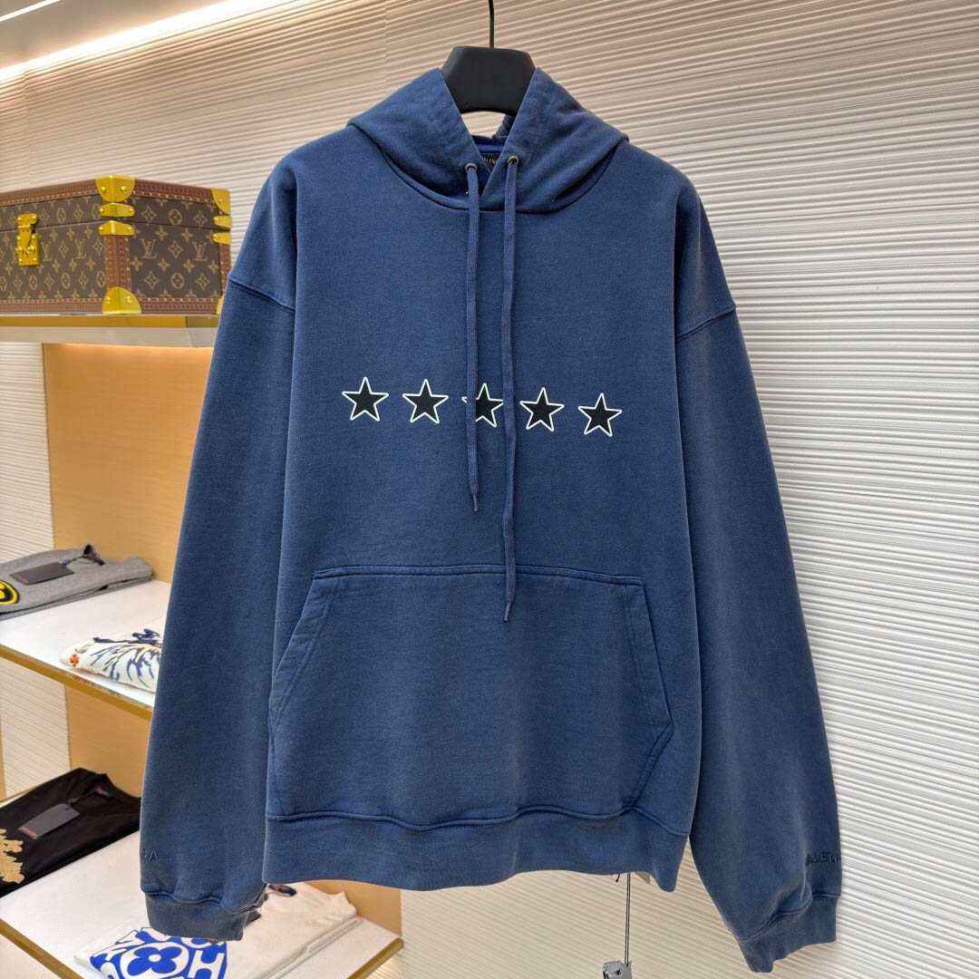 Balenciaga Oversized Drawstring Hoodie  - DesignerGu
