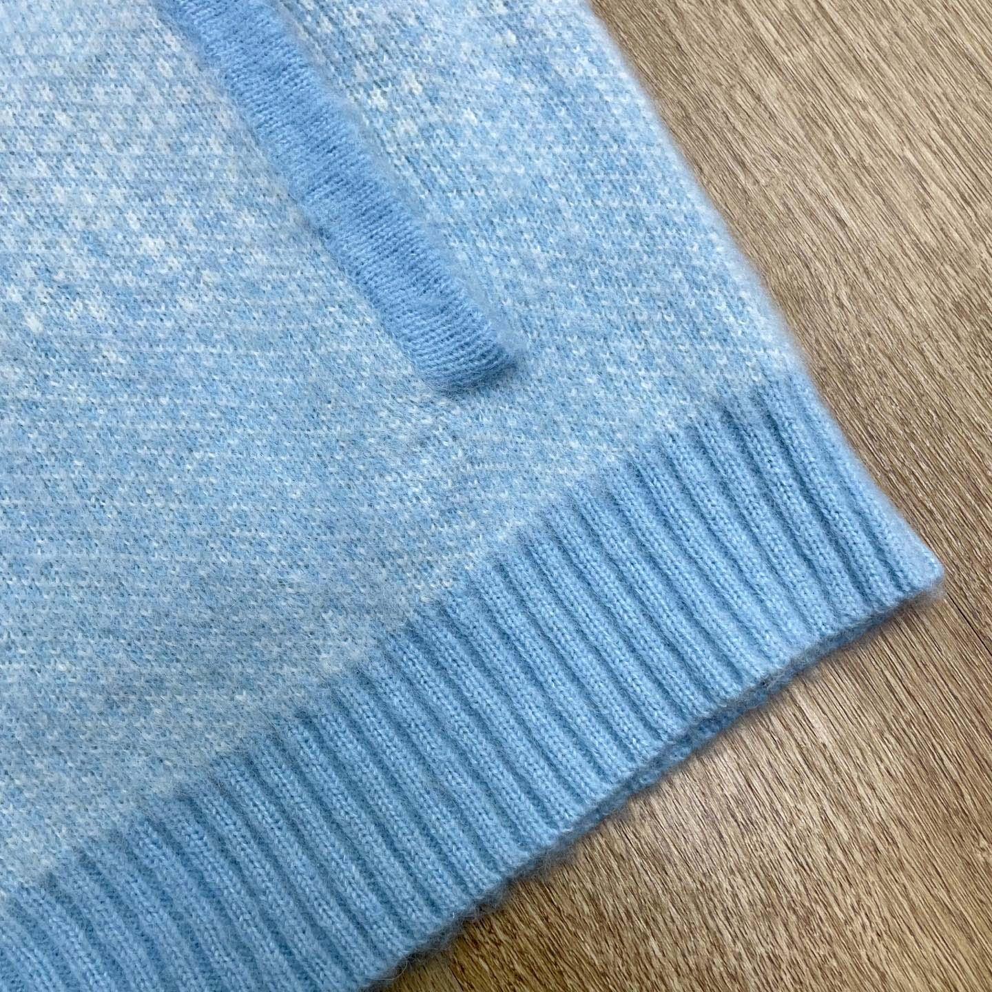 Casablanca Fluffy Gradient Mohair Zip Jacket     Z6036 - DesignerGu