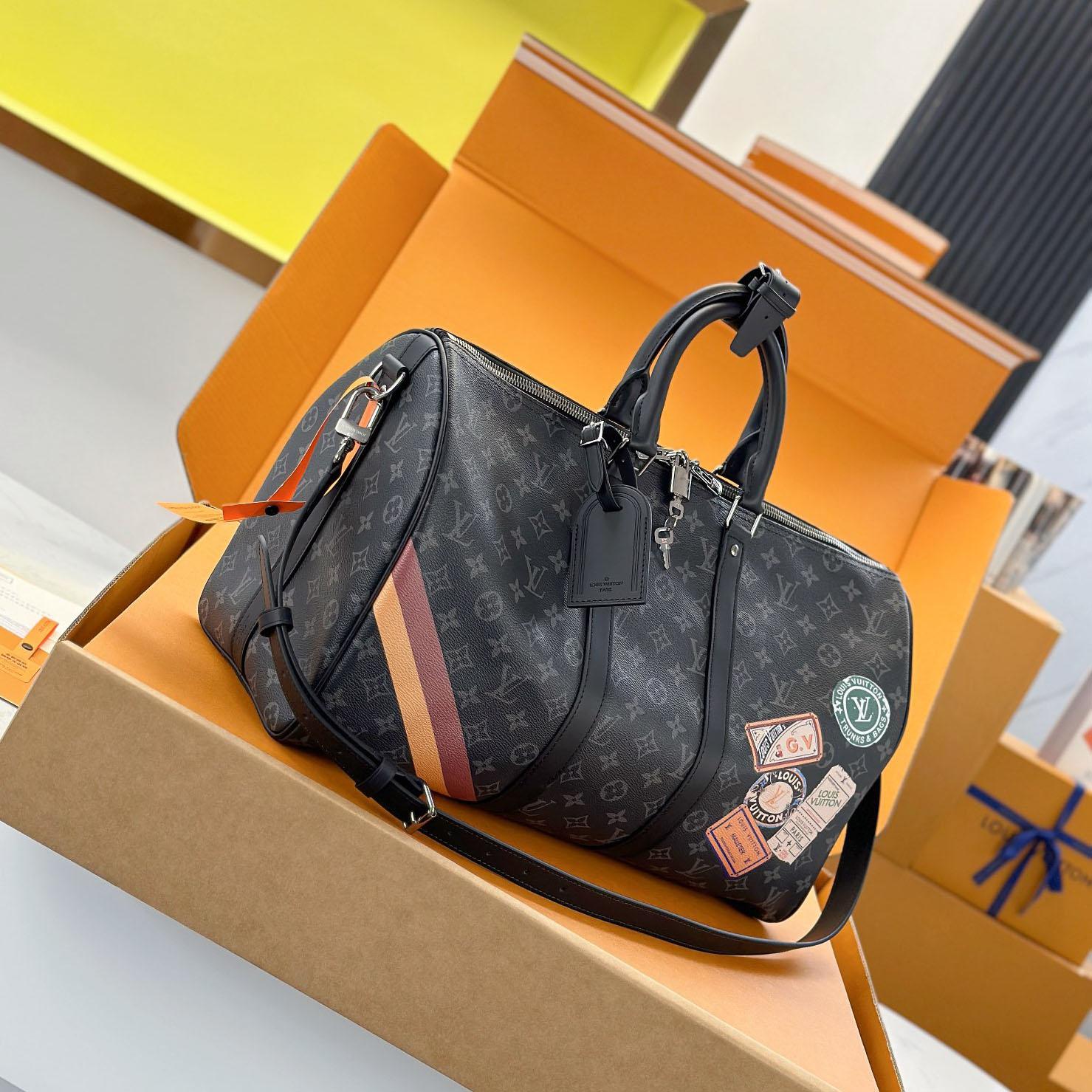 Louis VuittonKeepall Bandoulière 45 Mon Monogram P01949 - DesignerGu
