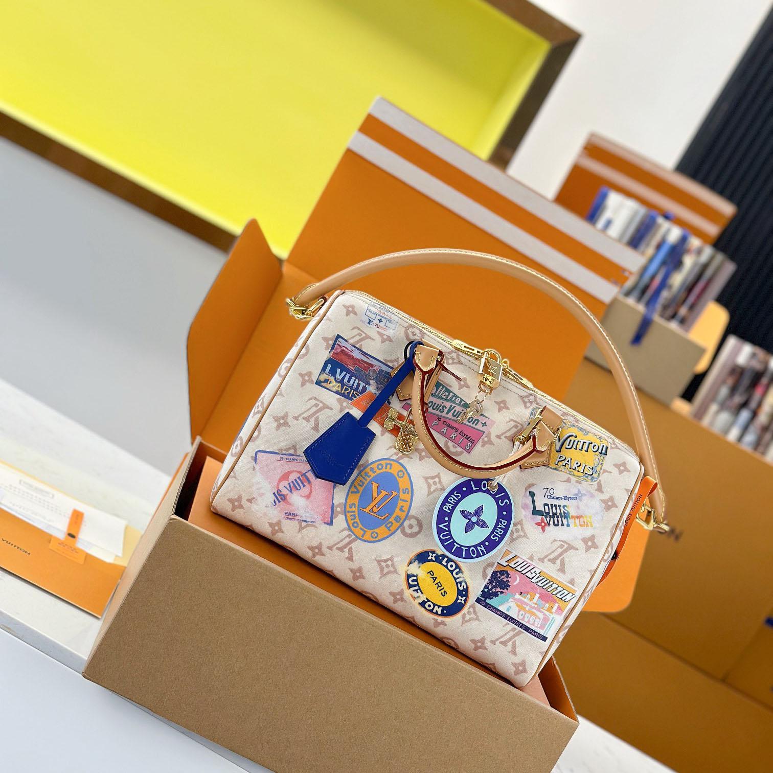 Louis Vuitton Speedy Soft 30 M14587 - DesignerGu