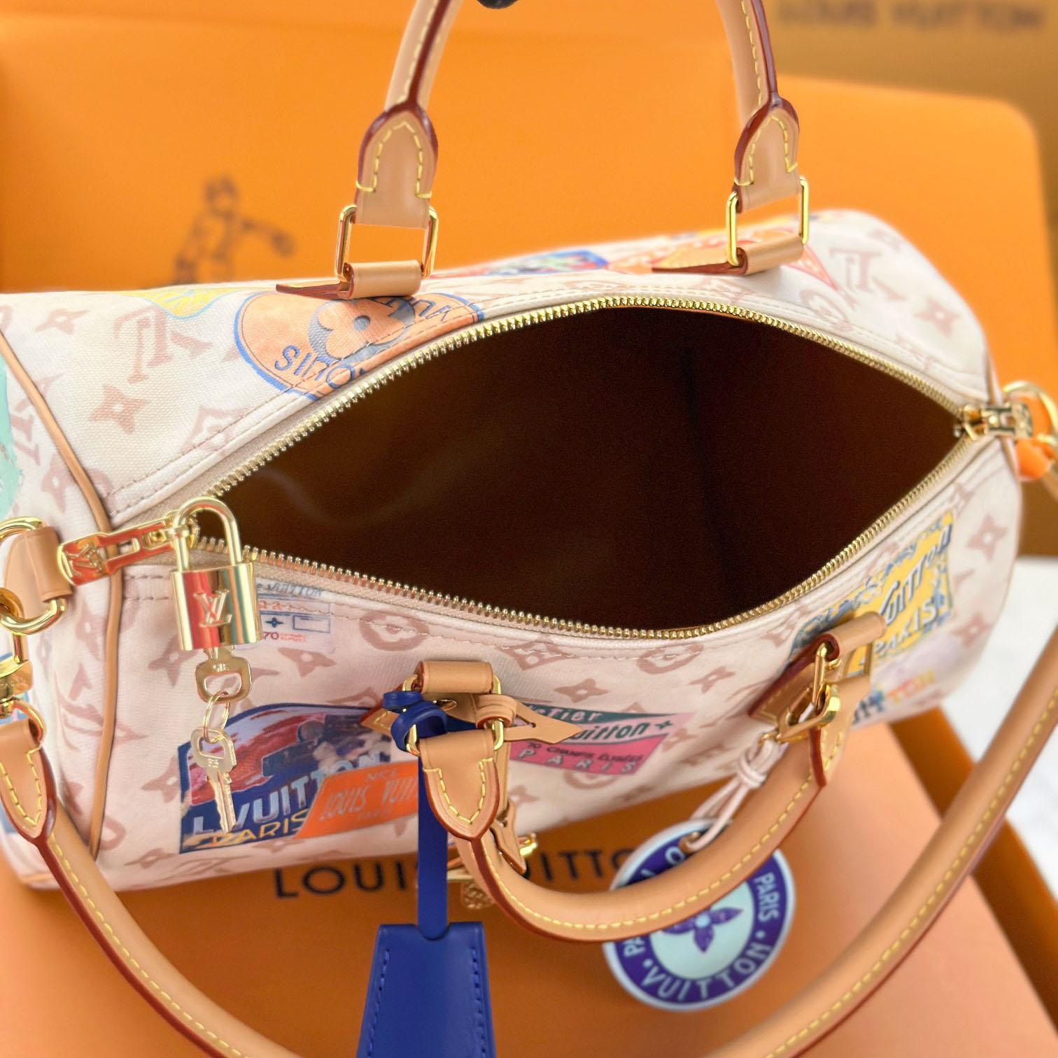 Louis Vuitton Speedy Soft 30 M14587 - DesignerGu