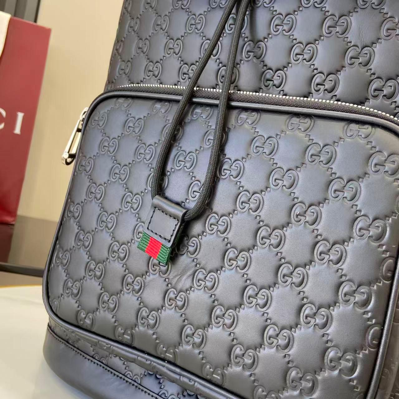 Gucci Emblem Medium Backpack 854750 - DesignerGu