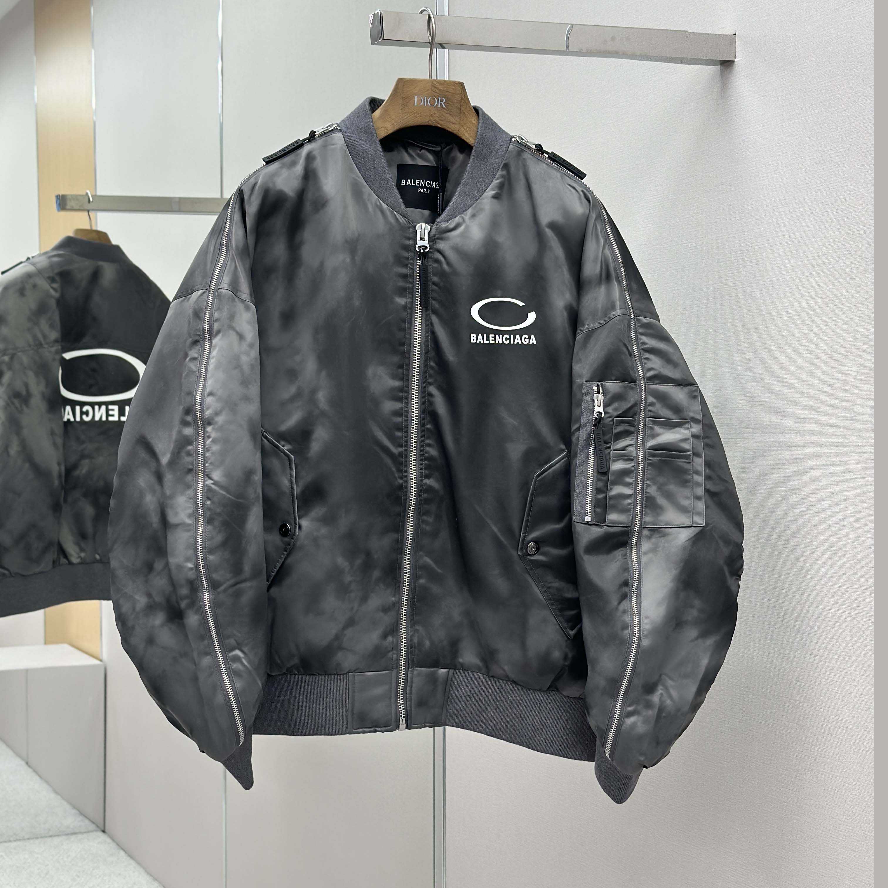 Balenciaga Bomber Jacket  - DesignerGu