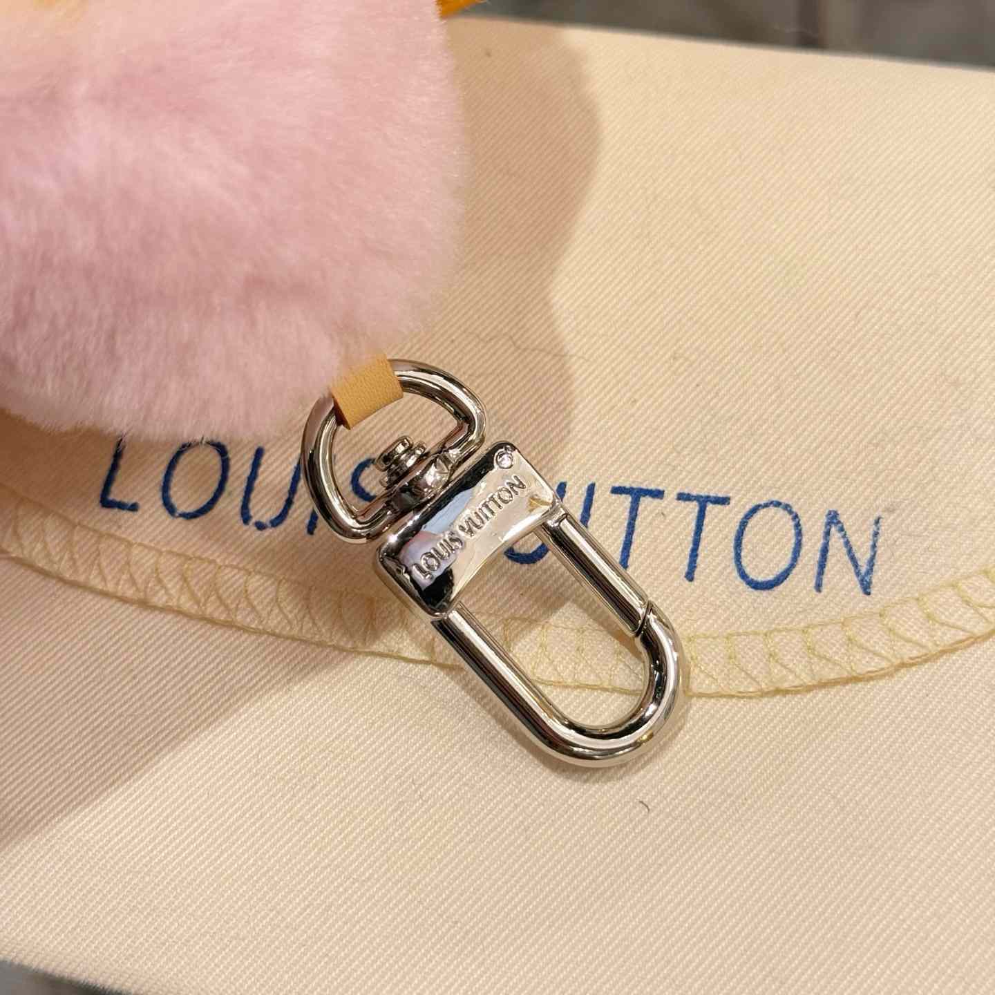 Louis Vuitton Vivienne Shearling Bag Charm   - DesignerGu