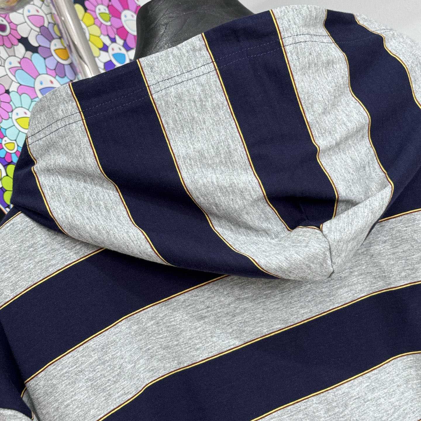 Miu Miu Striped Jersey hHodie - DesignerGu