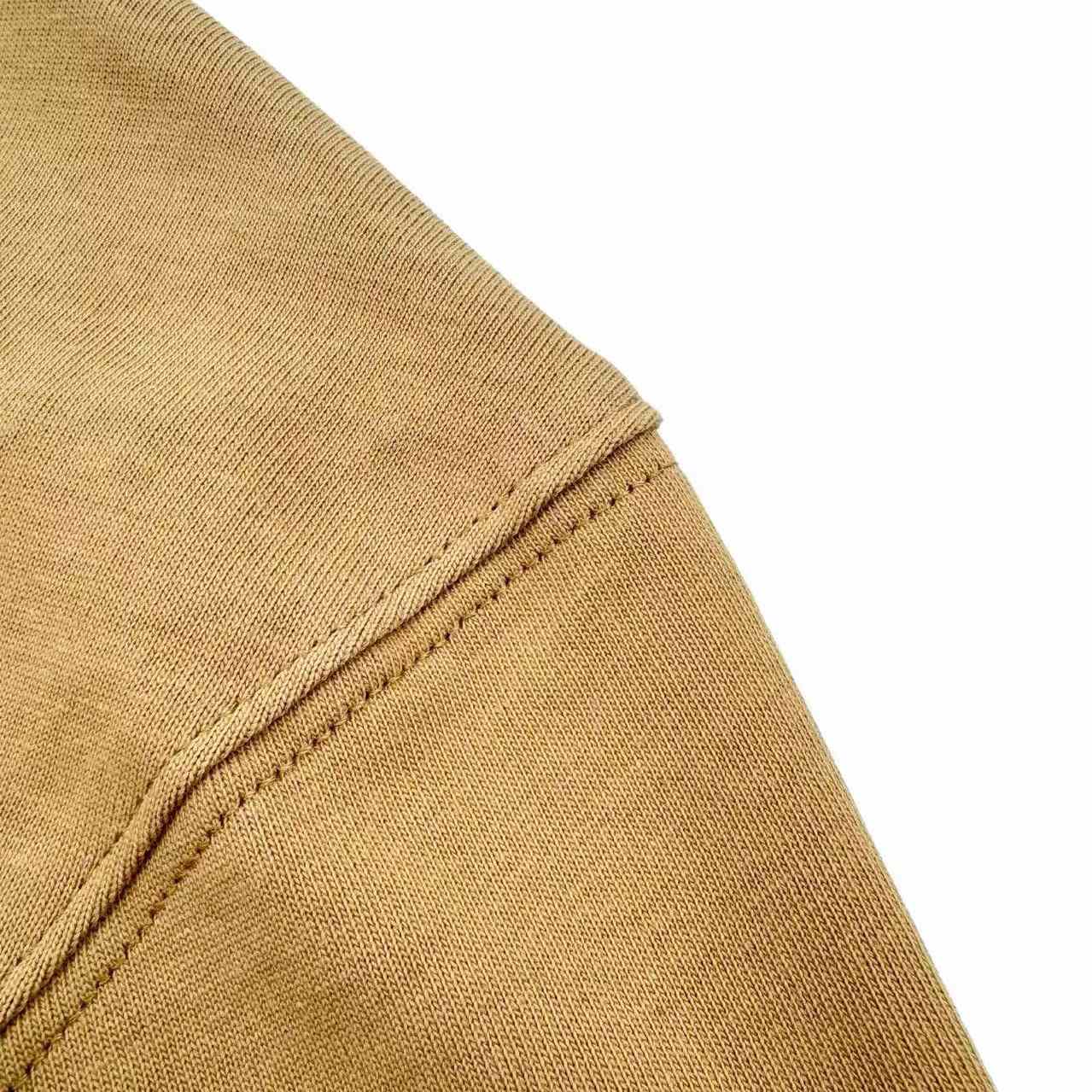 AMI Paris Beige Cotton Ami De Coeur T-shirt - DesignerGu