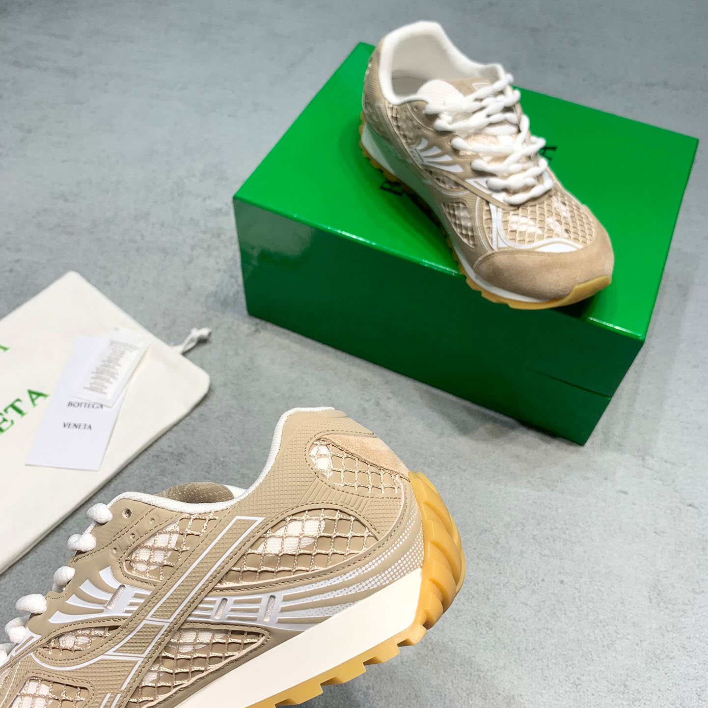 Bottega Veneta Orbit Sneaker - DesignerGu