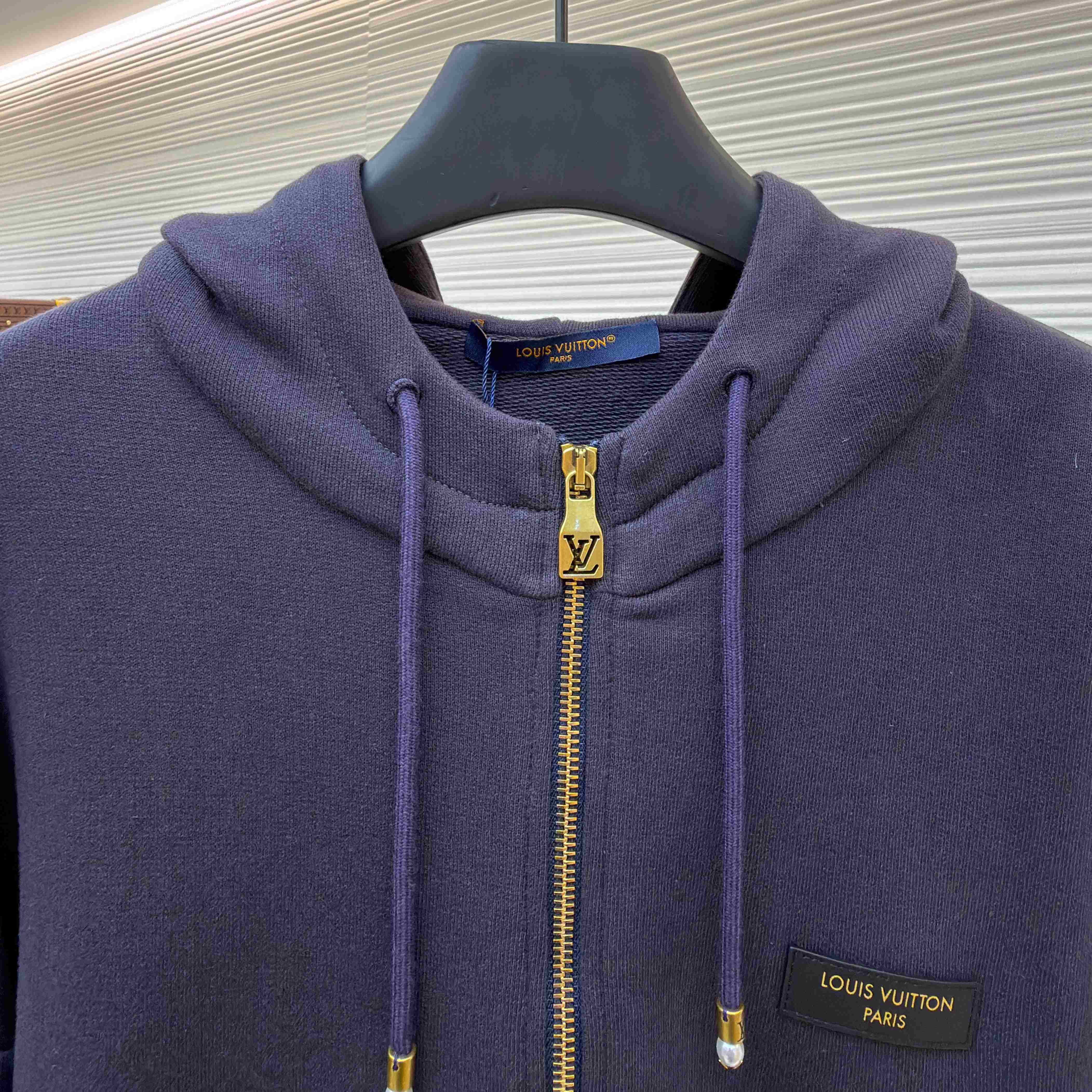 Louis Vuitton Vintage Zipped Hooded Blouson 1AJUP8 - DesignerGu