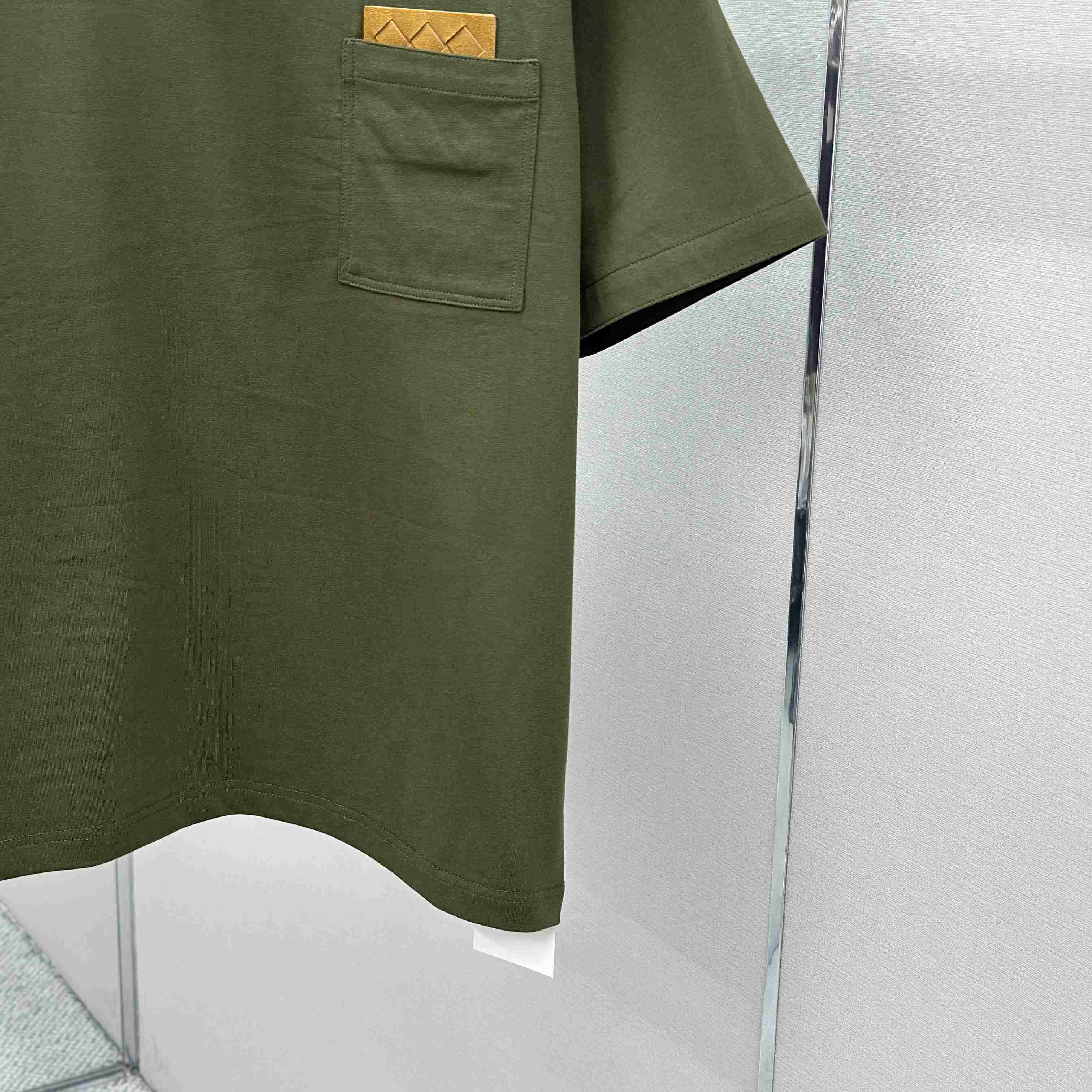 Bottega Veneta Pima Cotton Jersey T-Shirt - DesignerGu