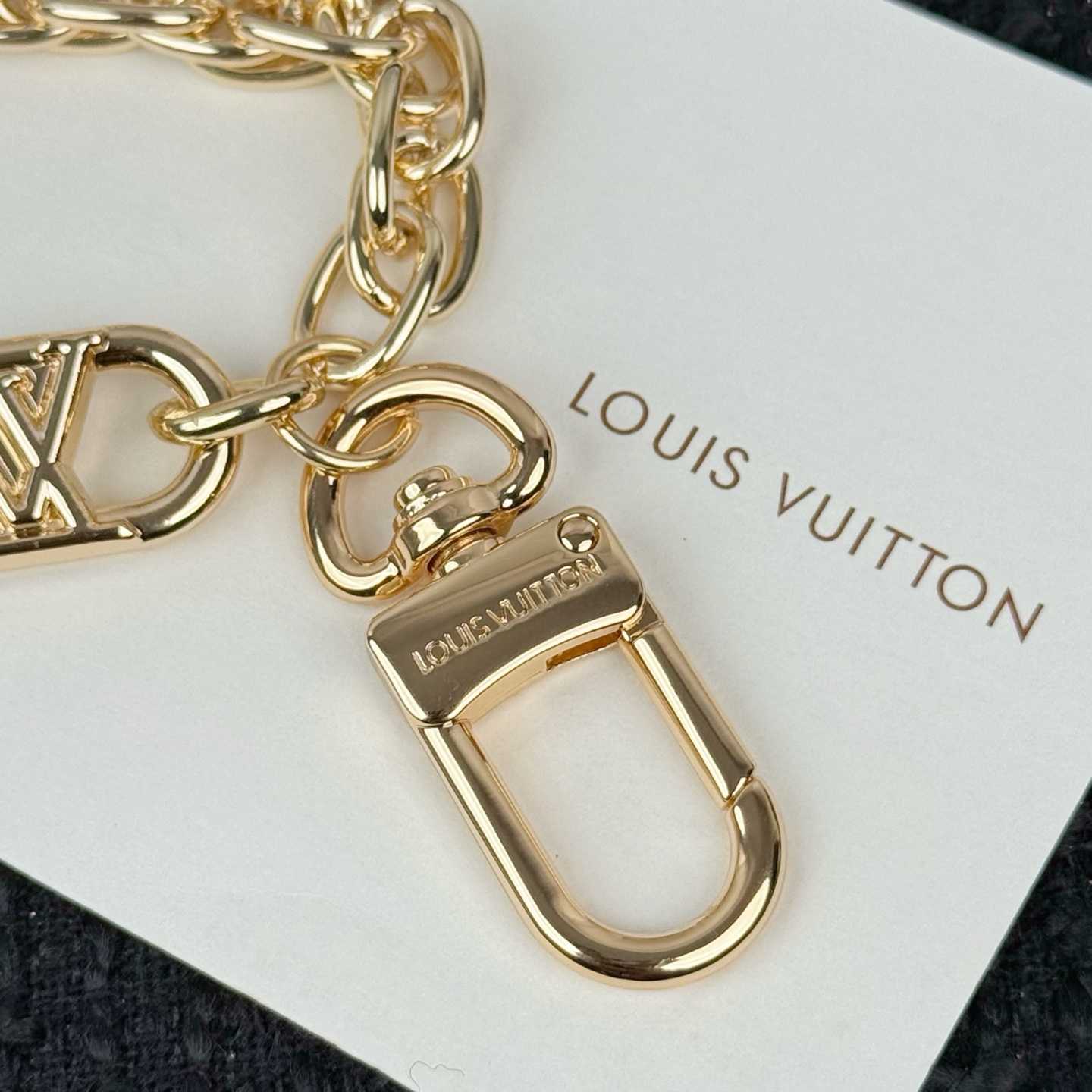 Louis Vuitton LV Flower Links Chain Belt   M03687 - DesignerGu