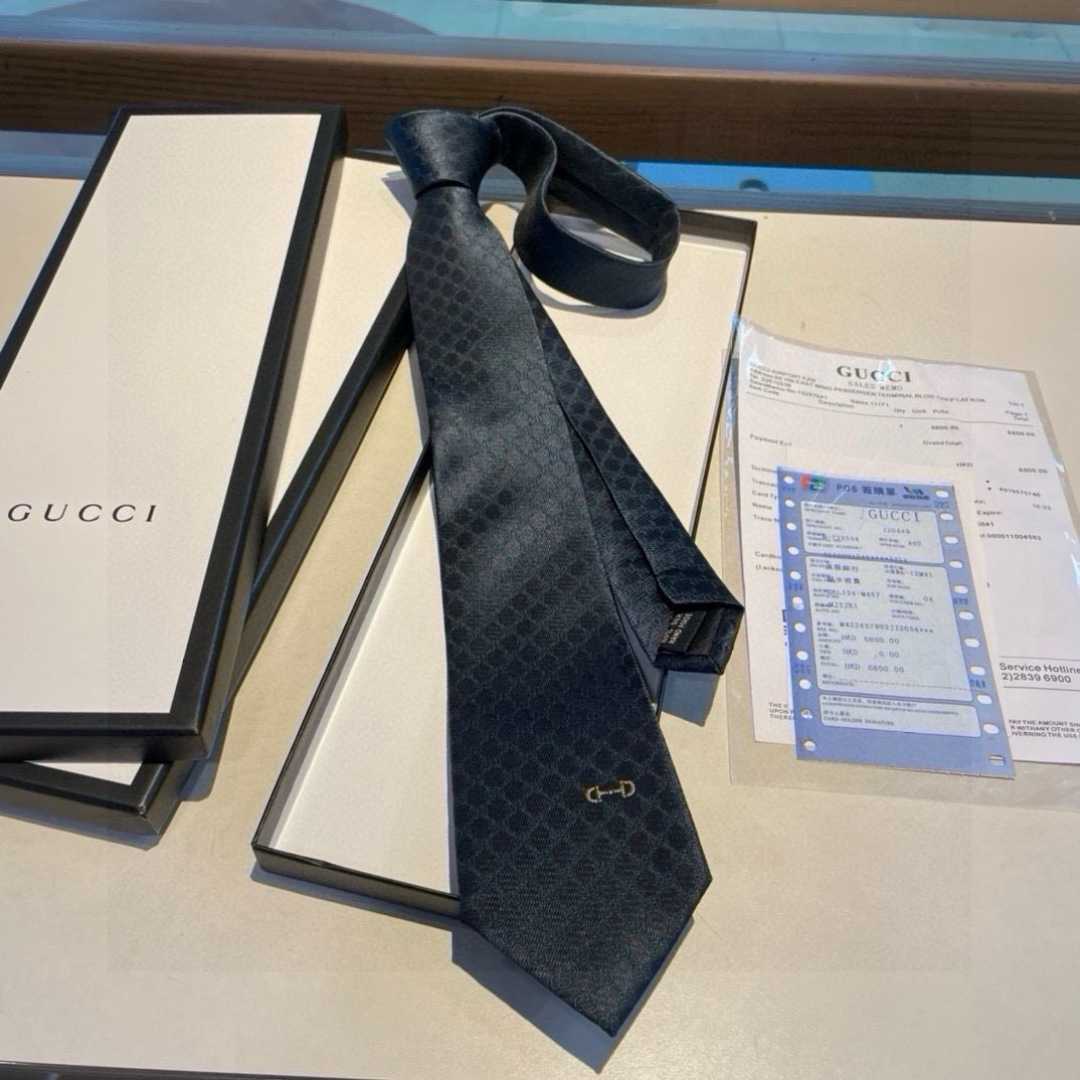 Gucci GG Silk Jacquard Tie - DesignerGu