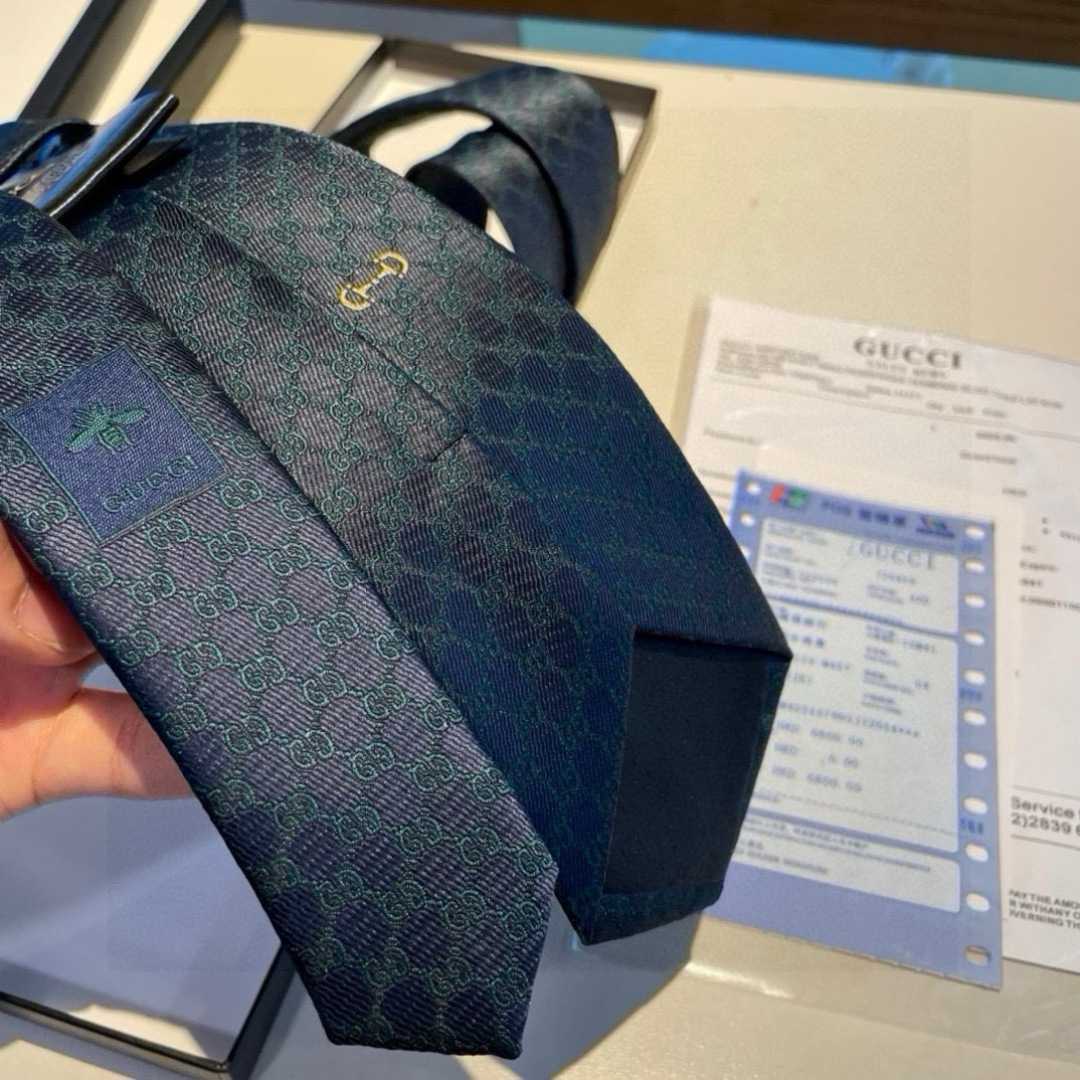 Gucci GG Silk Jacquard Tie - DesignerGu