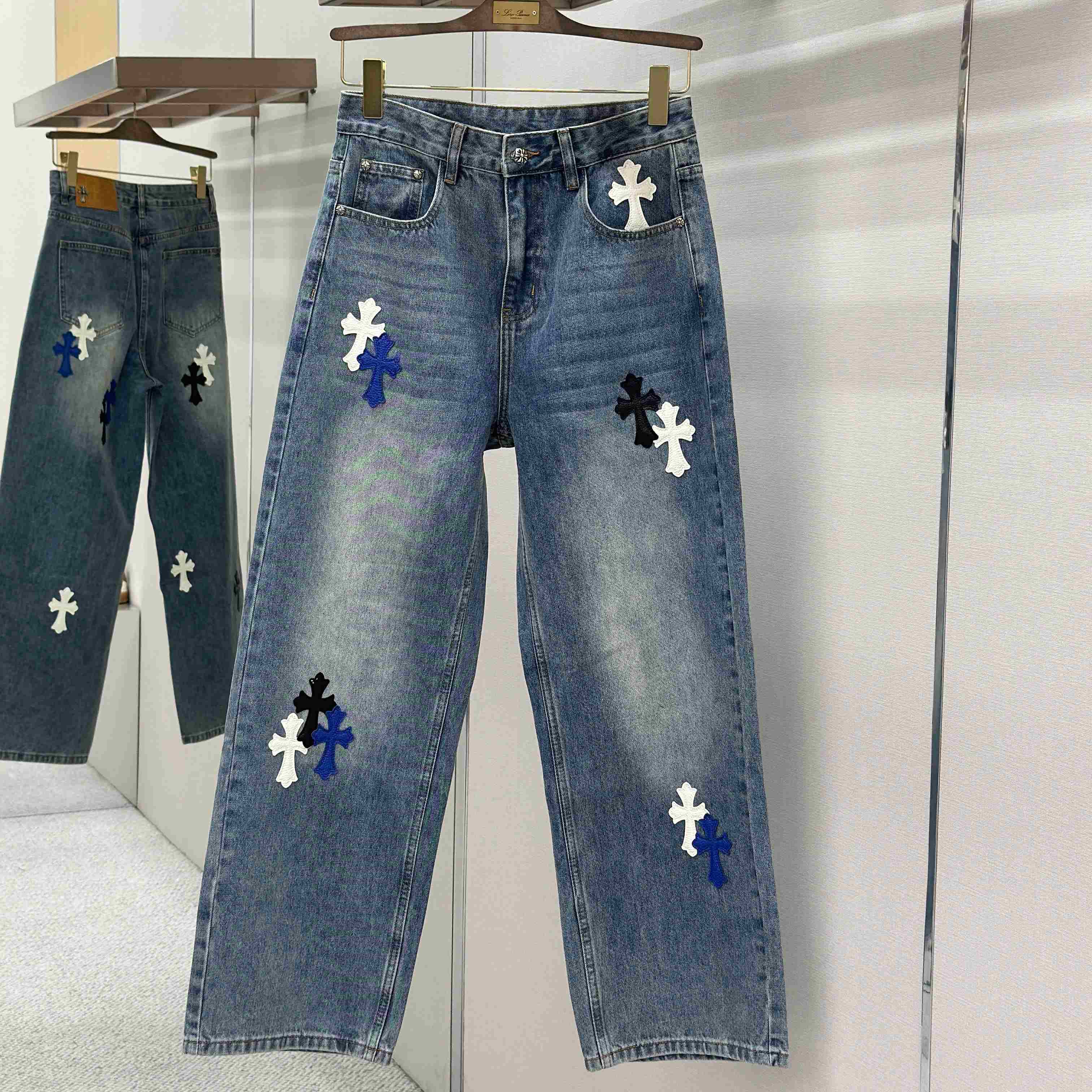 Chrome Hearts Jeans - DesignerGu