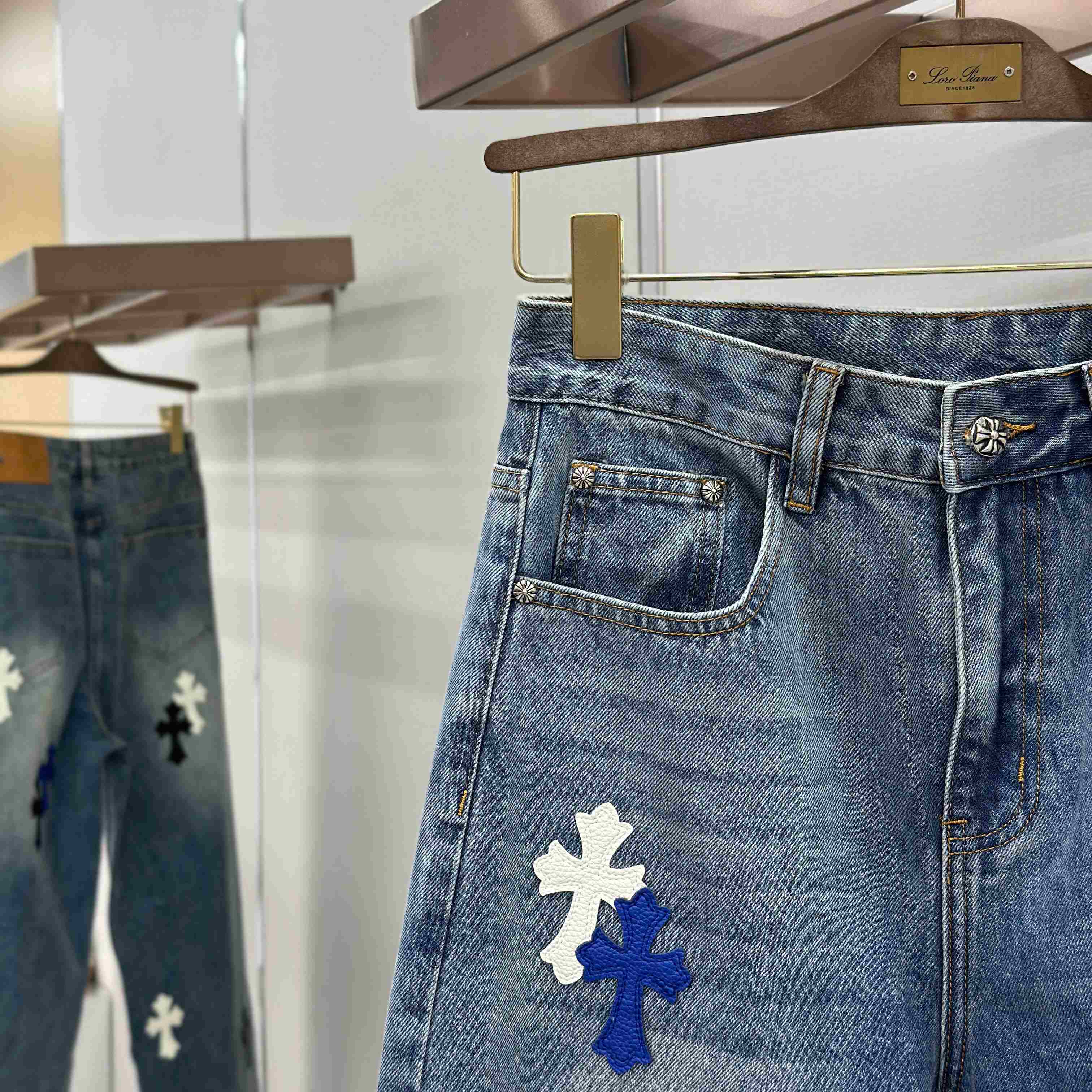 Chrome Hearts Jeans - DesignerGu