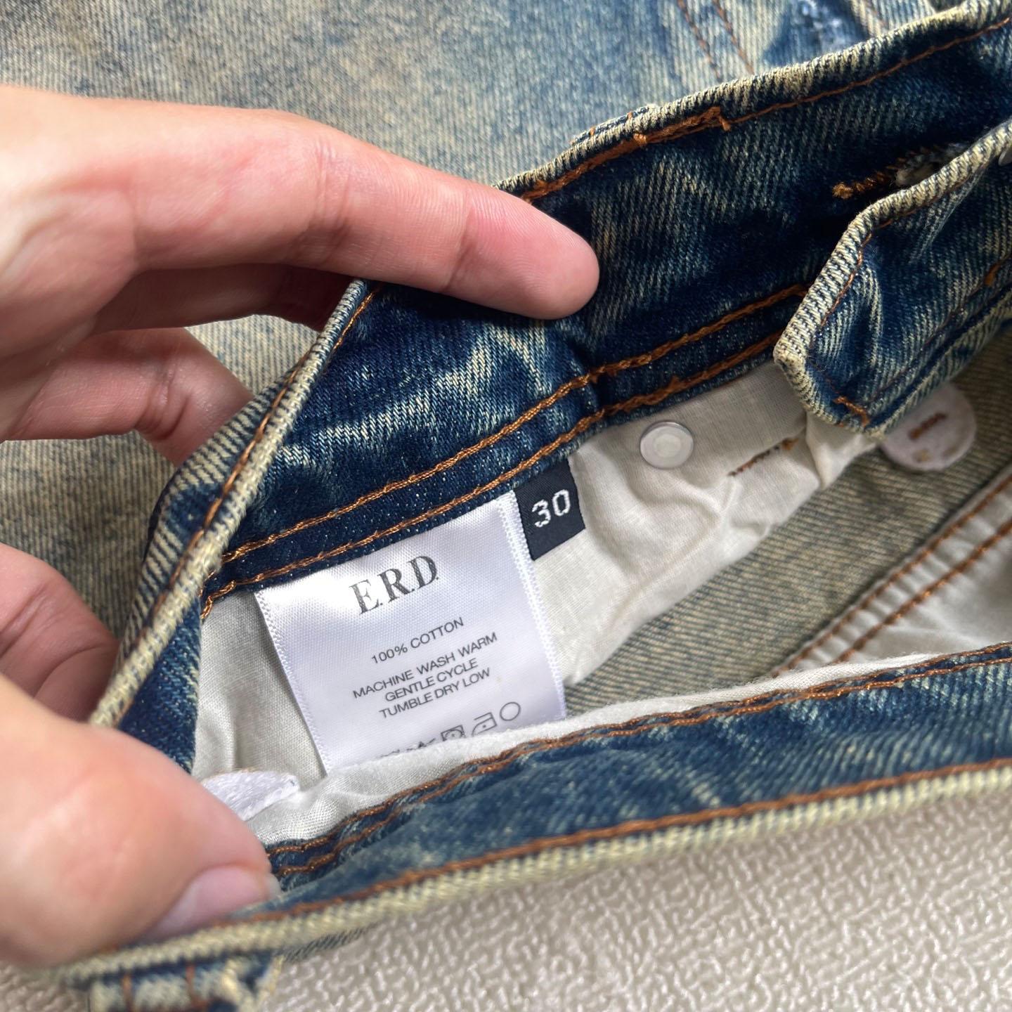 Enfants Riches Déprimés Corpse Pose Jeans 'Yellow Tint' - DesignerGu