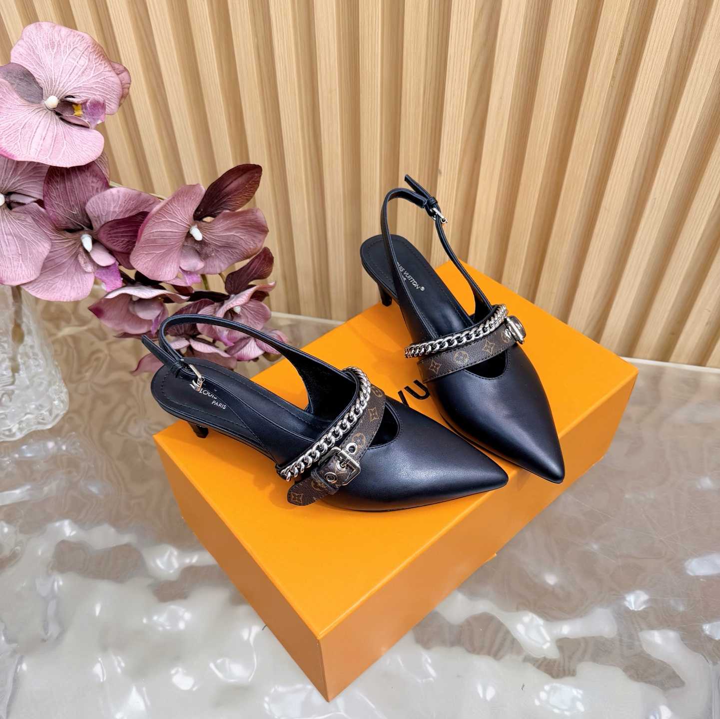 Louis Vuitton LV Vibe Slingback Pump - DesignerGu