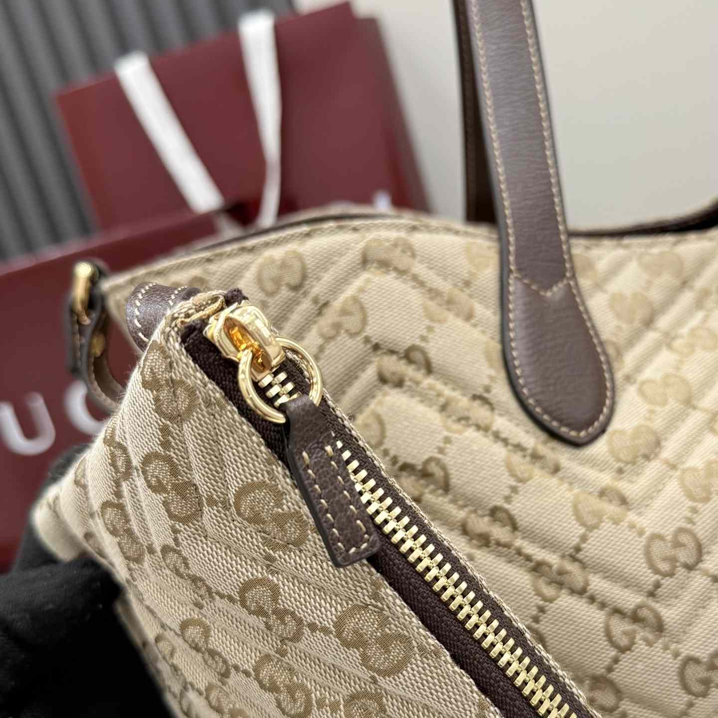 Gucci GG Marmont Medium Tote Bag - DesignerGu