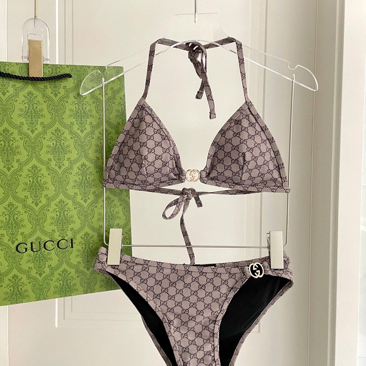 Gucci  GG Stretch Jersey Bikini - DesignerGu