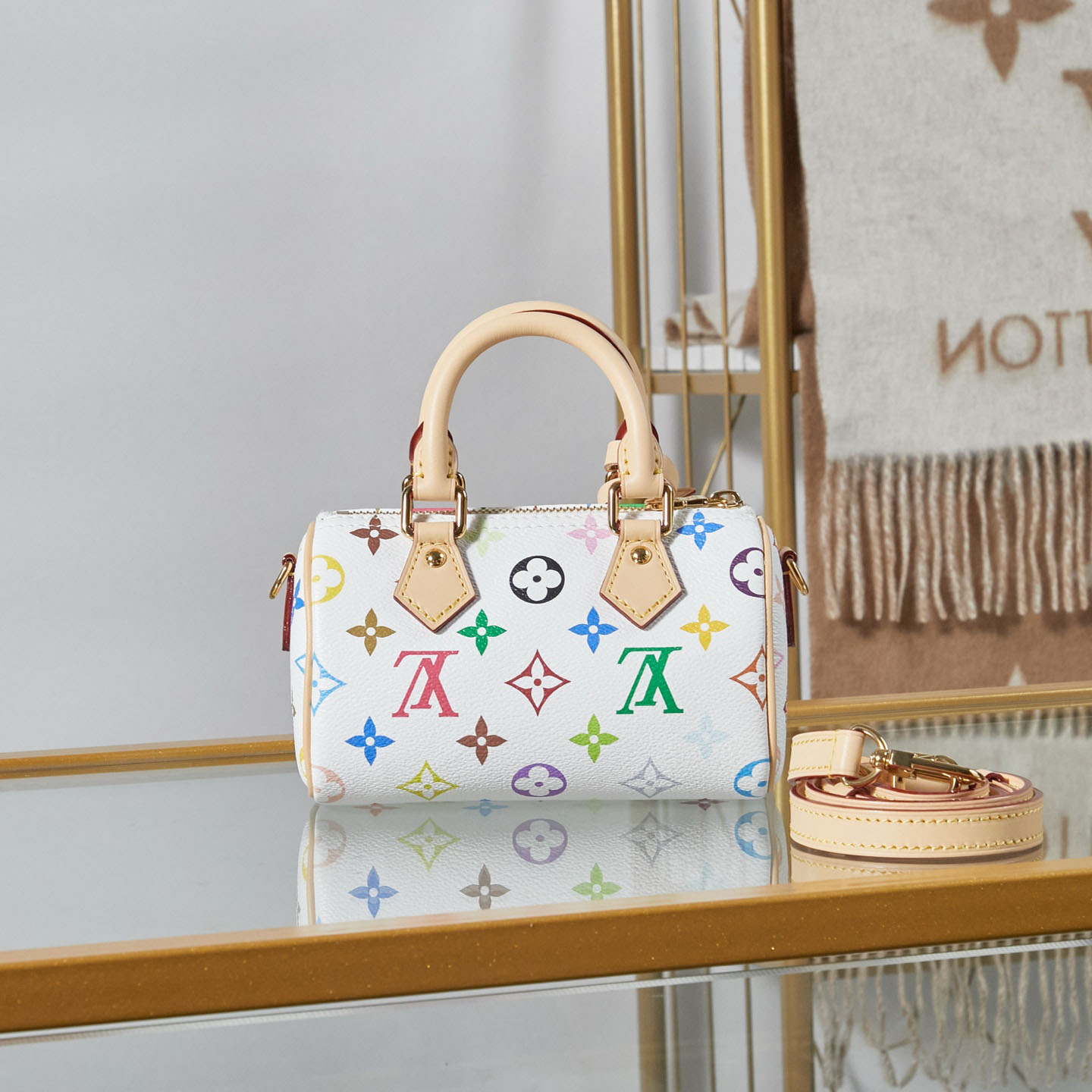 Louis Vuitton LV x TM Nano Speedy M13391 - DesignerGu