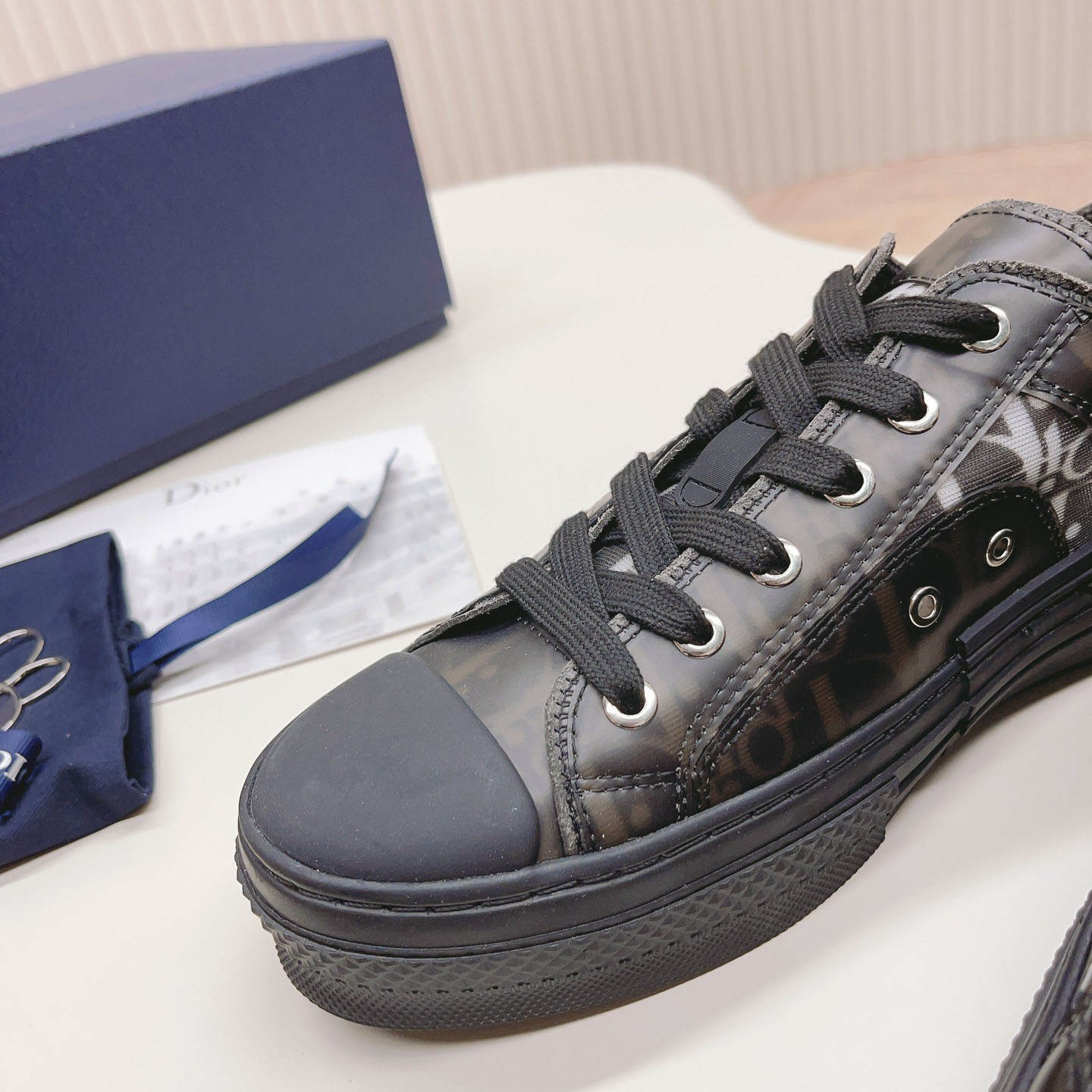 Dior B23 Low 'Dior Oblique - Black' - DesignerGu