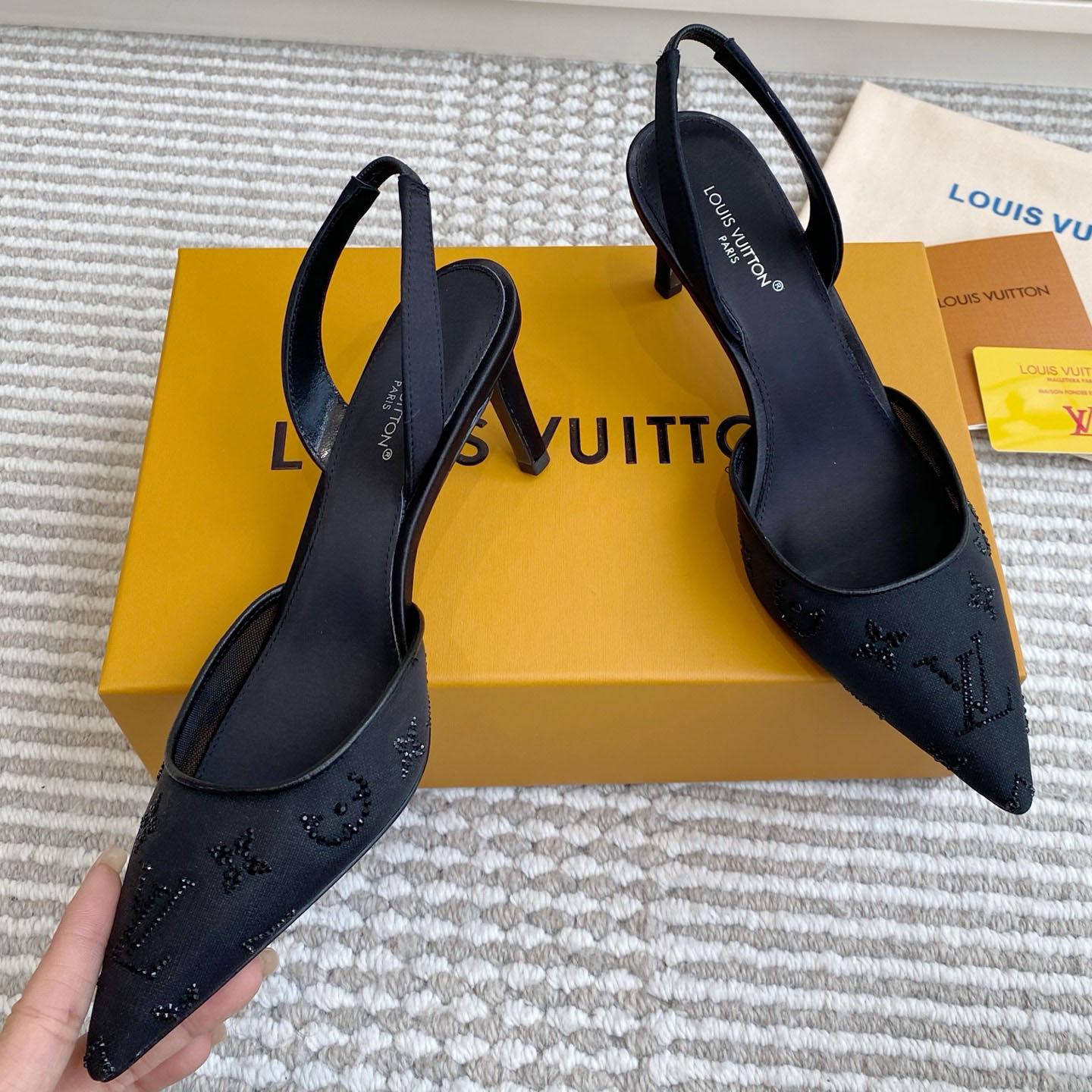 Louis Vuitton Gala Slingback Pump 1AJMZS - DesignerGu