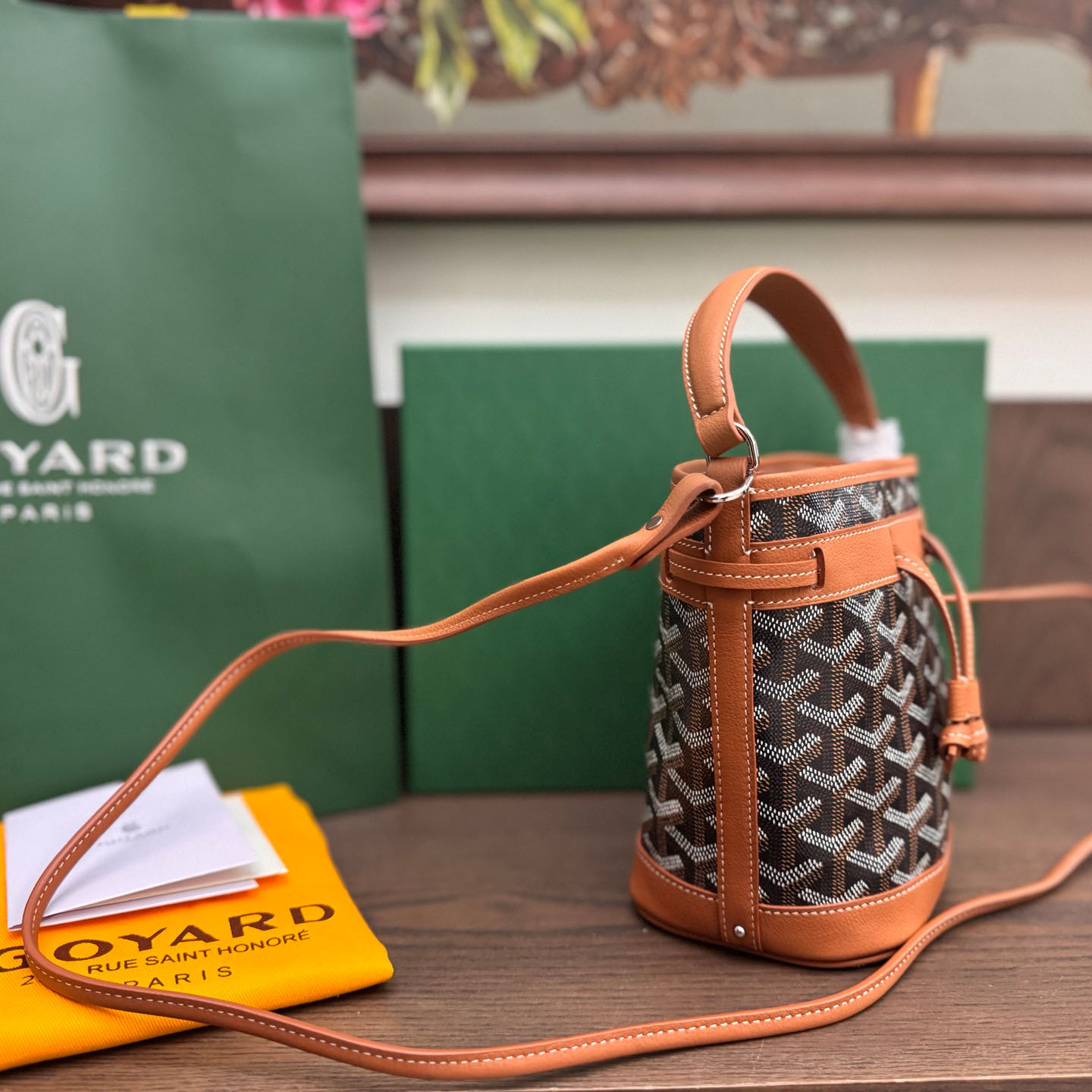 Goyard Petit Flot Mini Bucket Bag - DesignerGu