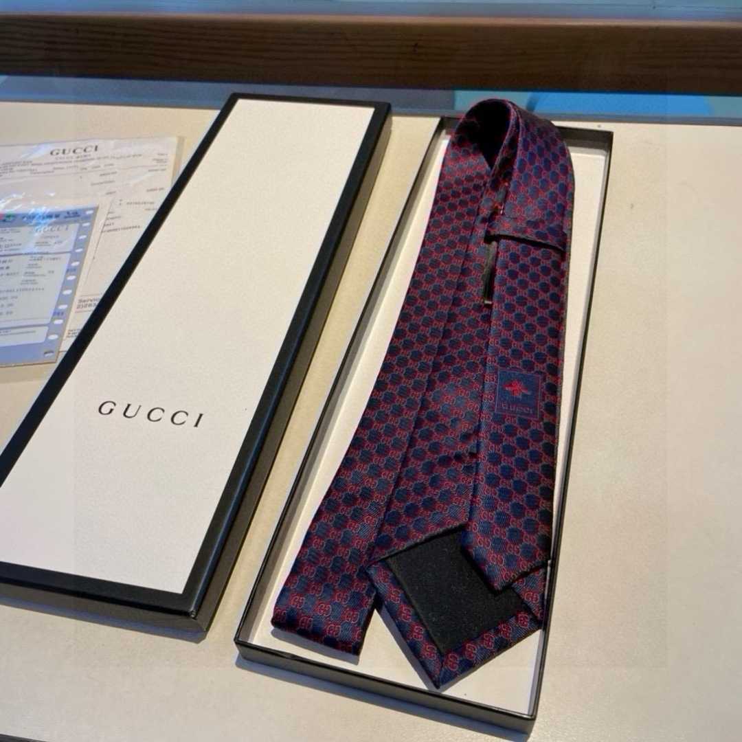 Gucci GG Silk Jacquard Tie - DesignerGu