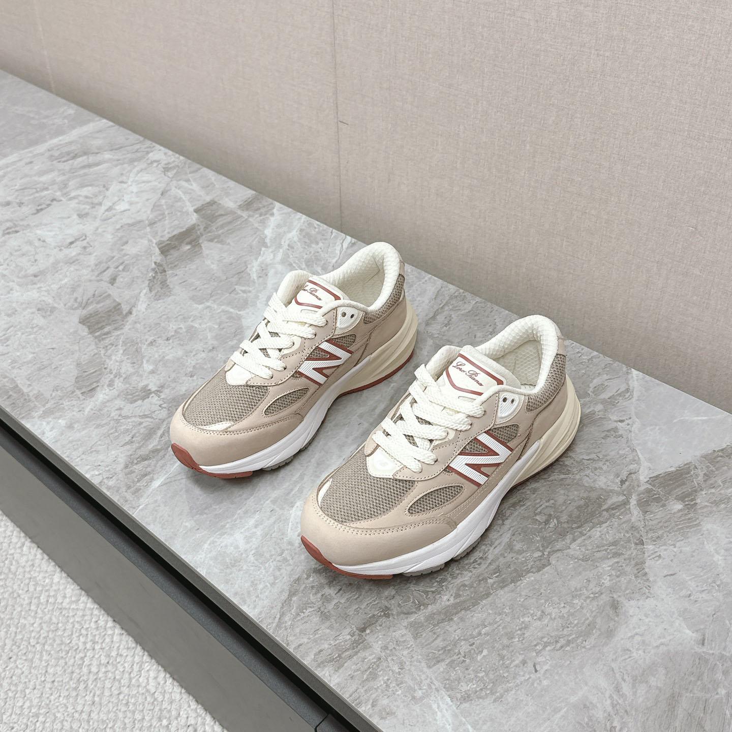 Loro Piana x New Balance 990v6 Made in USA 'Raw Cashew' - DesignerGu