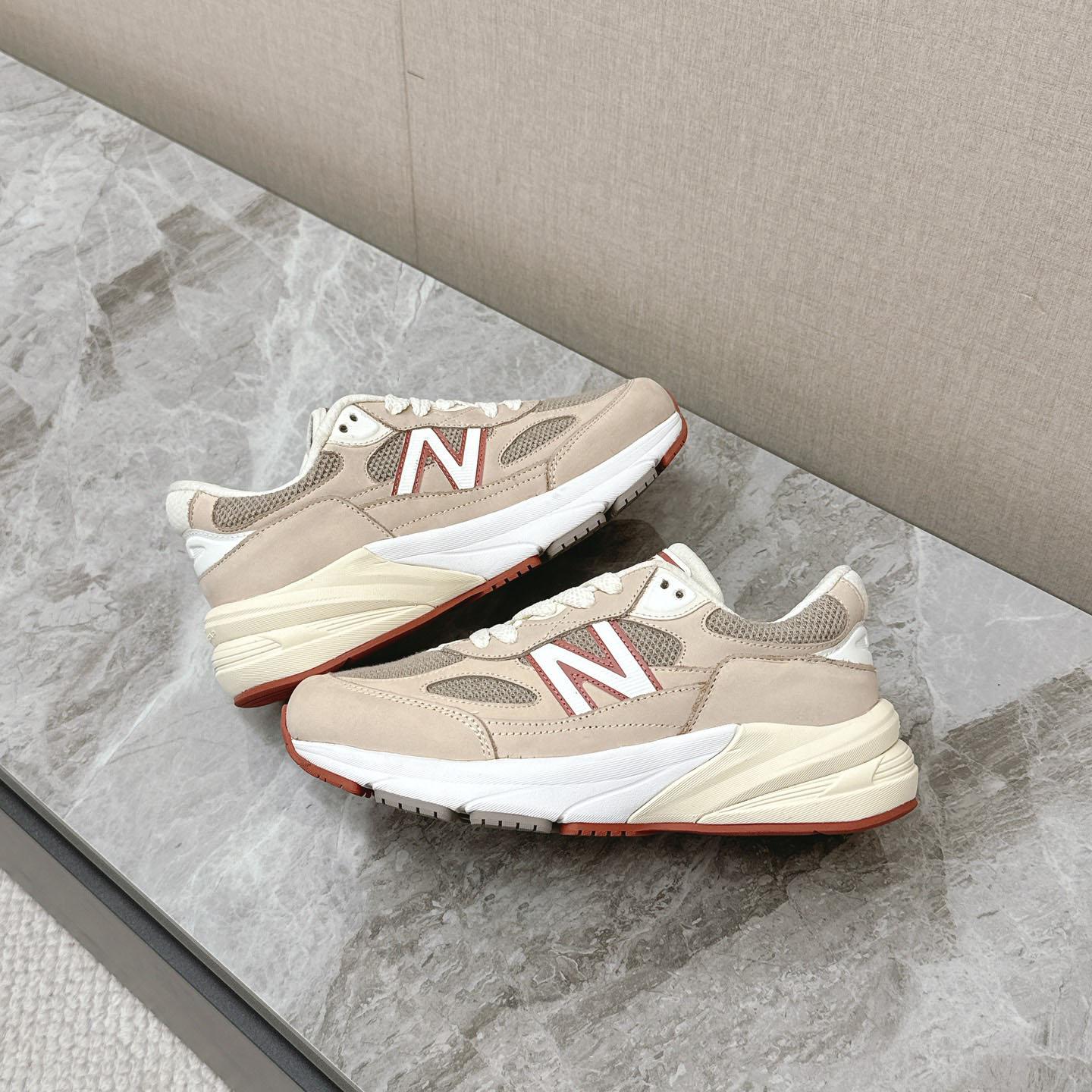 Loro Piana x New Balance 990v6 Made in USA 'Raw Cashew' - DesignerGu