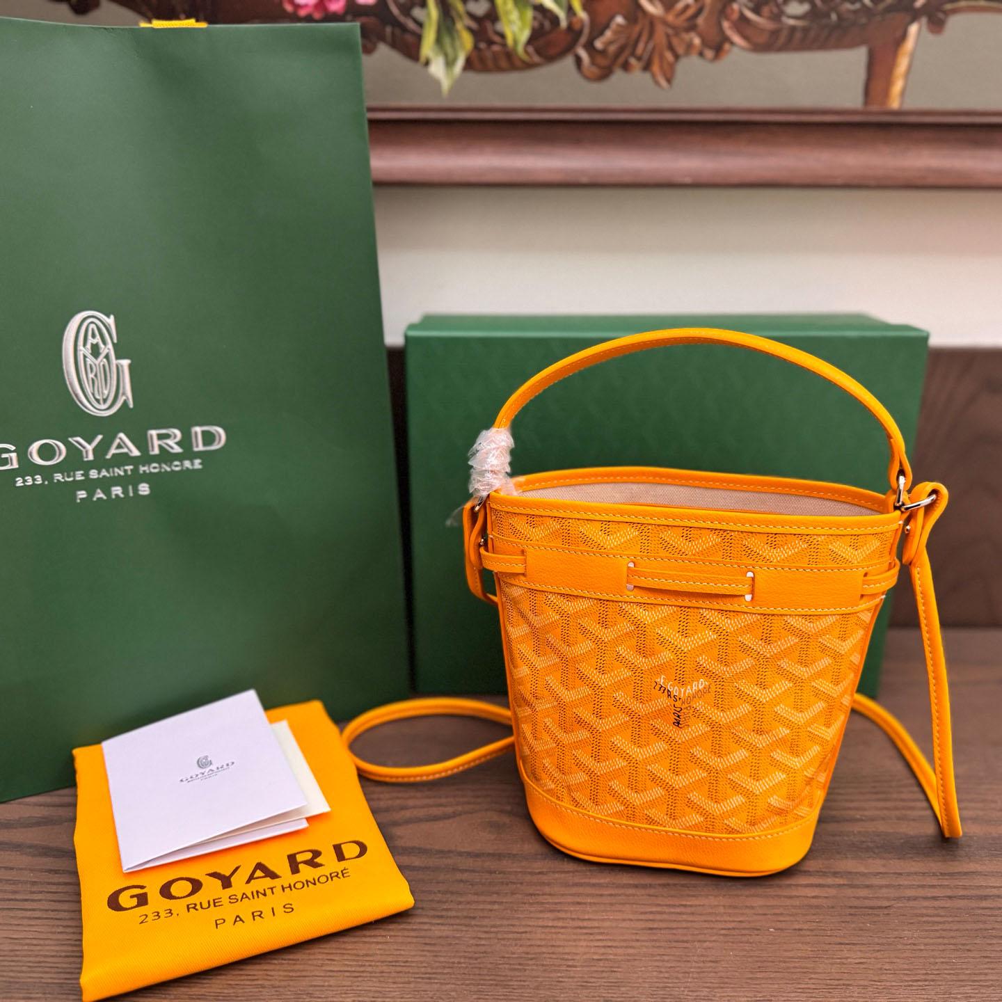 Goyard Petit Flot Mini Bucket Bag - DesignerGu