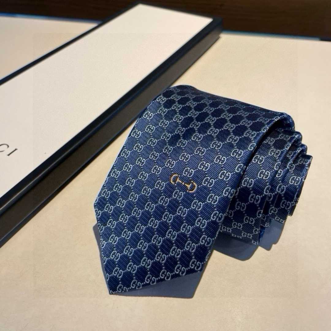 Gucci GG Silk Jacquard Tie - DesignerGu