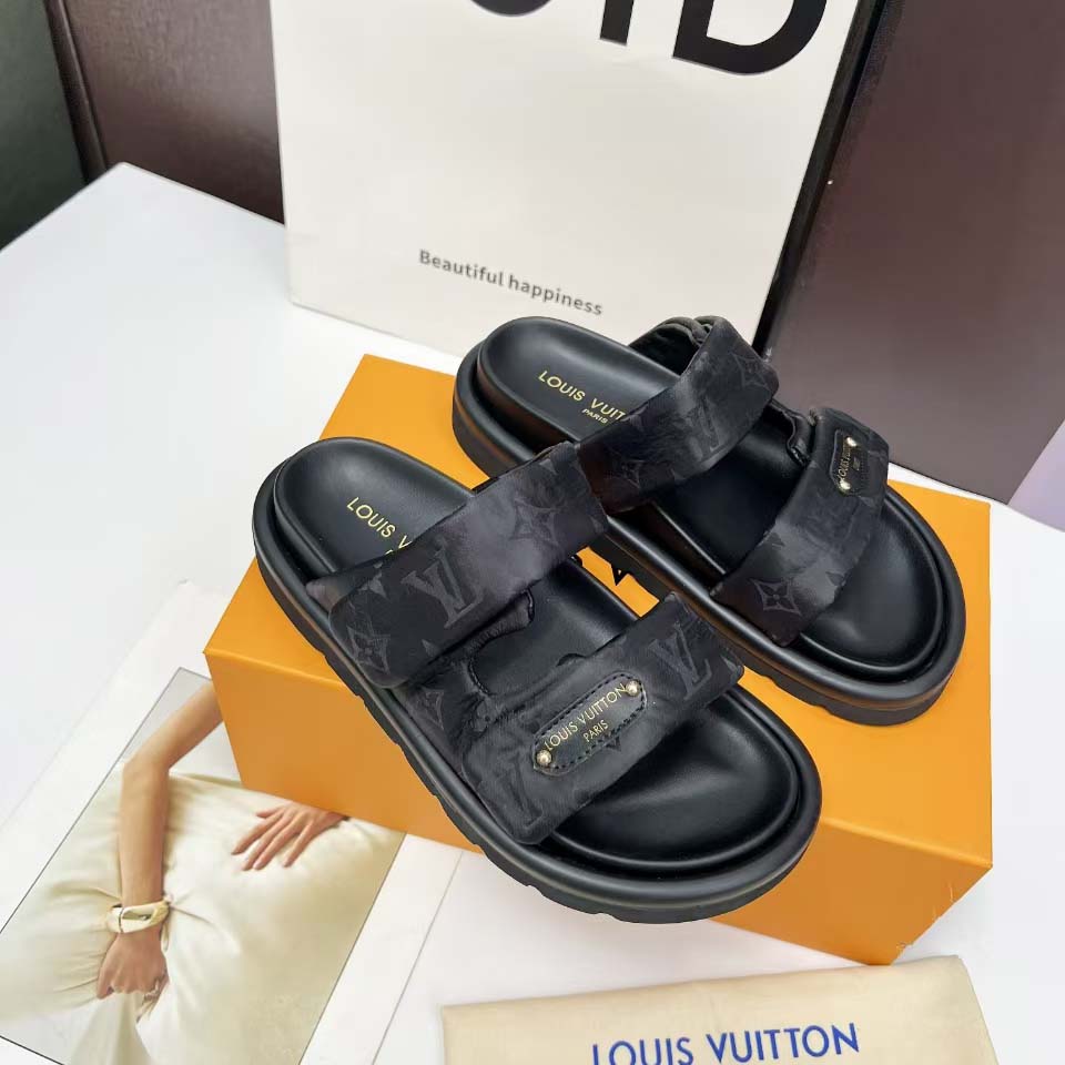 Louis Vuitton Pool Pillow Comfort Mule   1AHNQS - DesignerGu