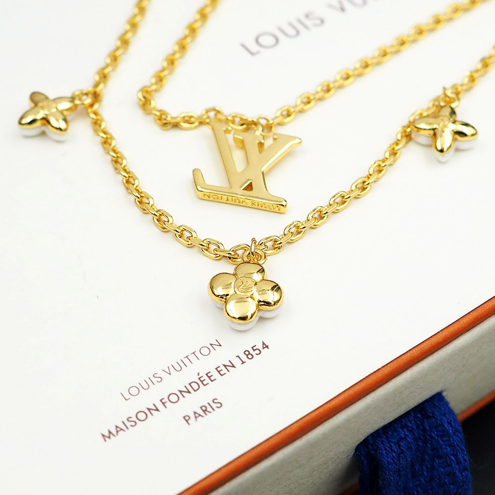 Louis Vuitton LV Floragram Necklace M00981 - DesignerGu