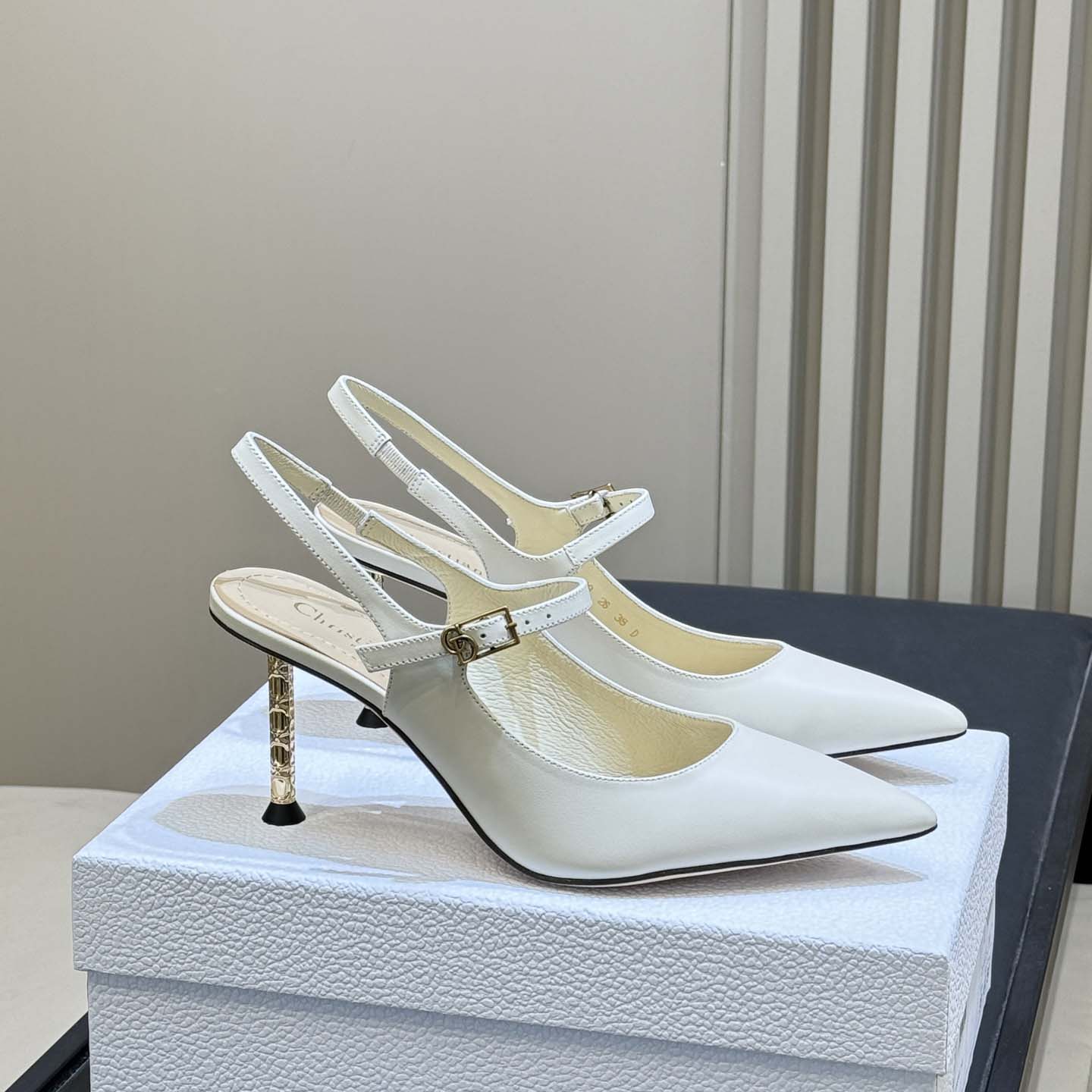 Dior Icon Slingback Pump  - DesignerGu