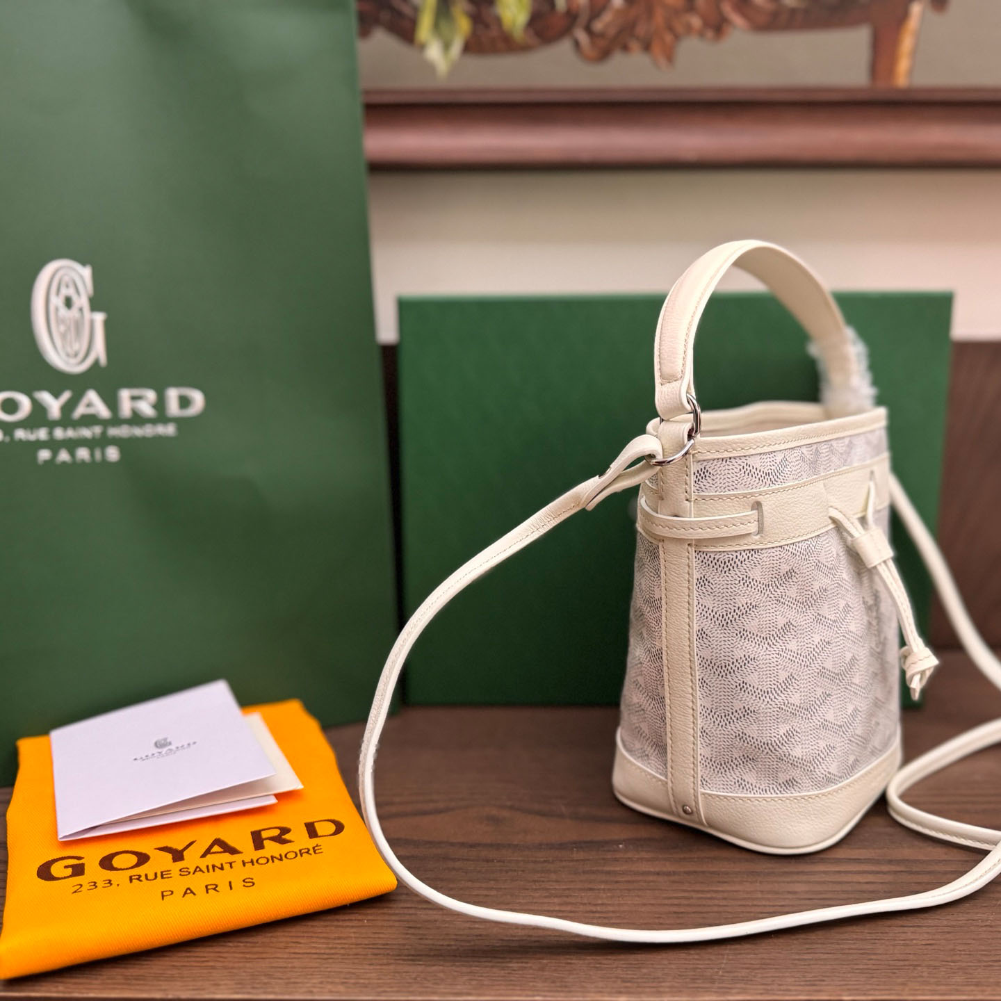Goyard Petit Flot Mini Bucket Bag - DesignerGu