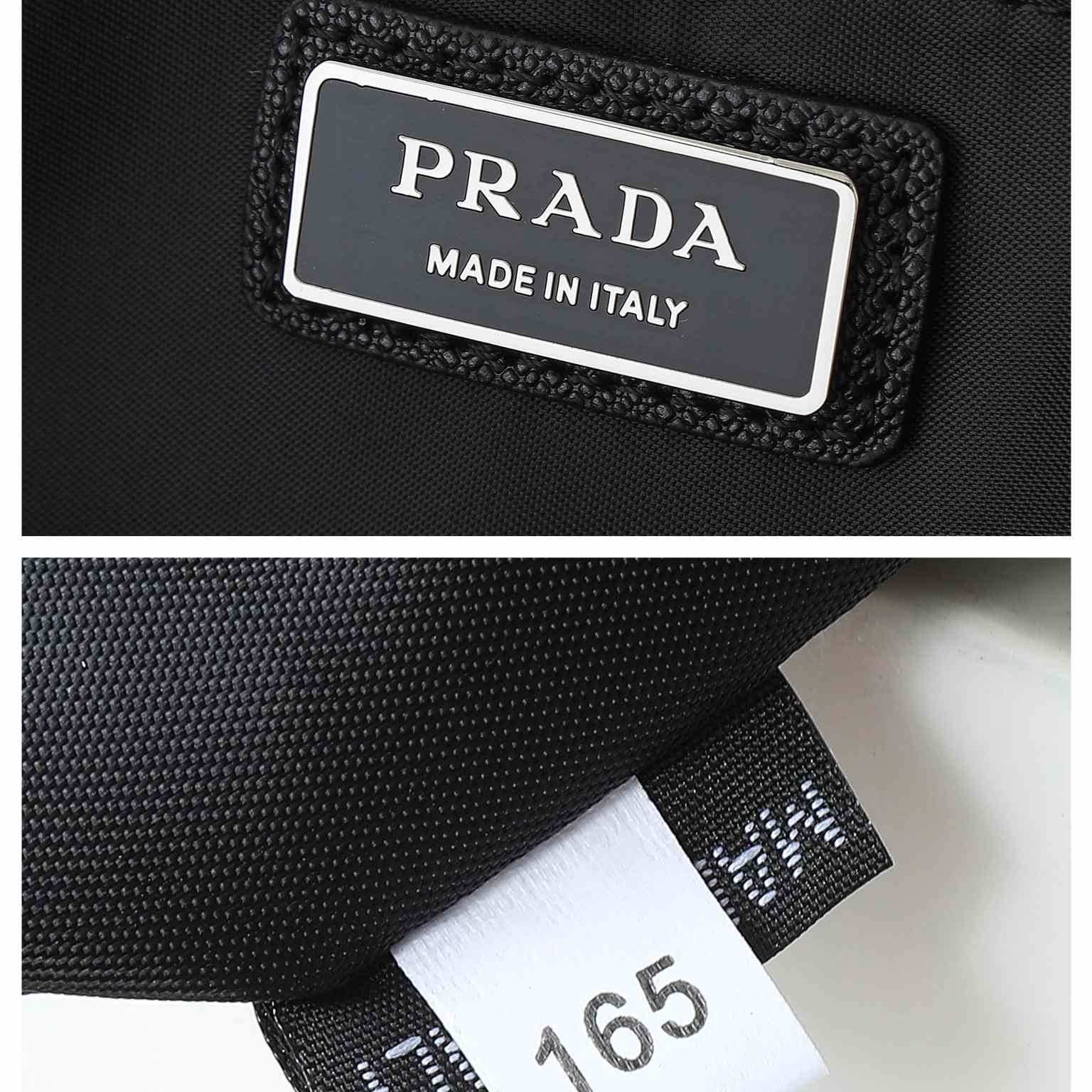 Prada Large Re-Nylon And Saffiano leather shoulder bag - DesignerGu