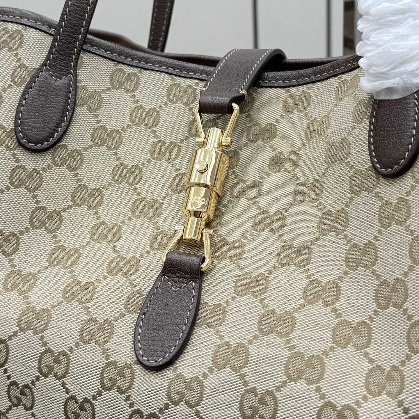Gucci Jackie Large Tote Bag  - DesignerGu