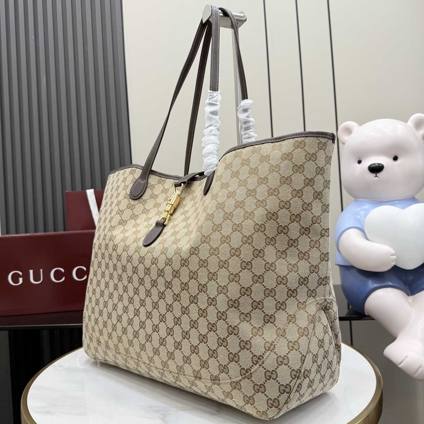 Gucci Jackie Large Tote Bag  - DesignerGu