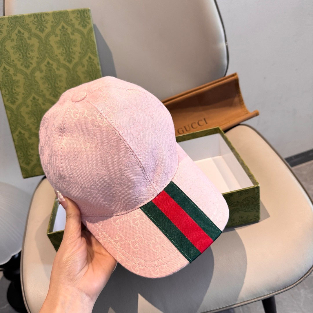 Gucci GG Canvas Baseball Hat - DesignerGu