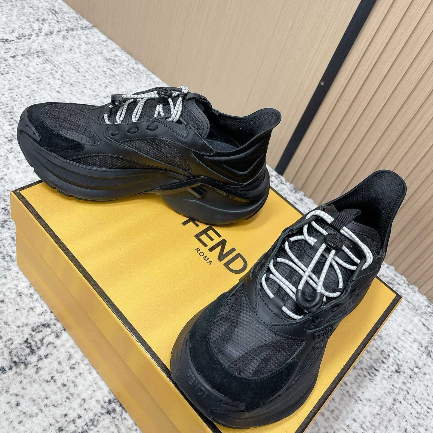 Fendi F-Light Sneakers - DesignerGu