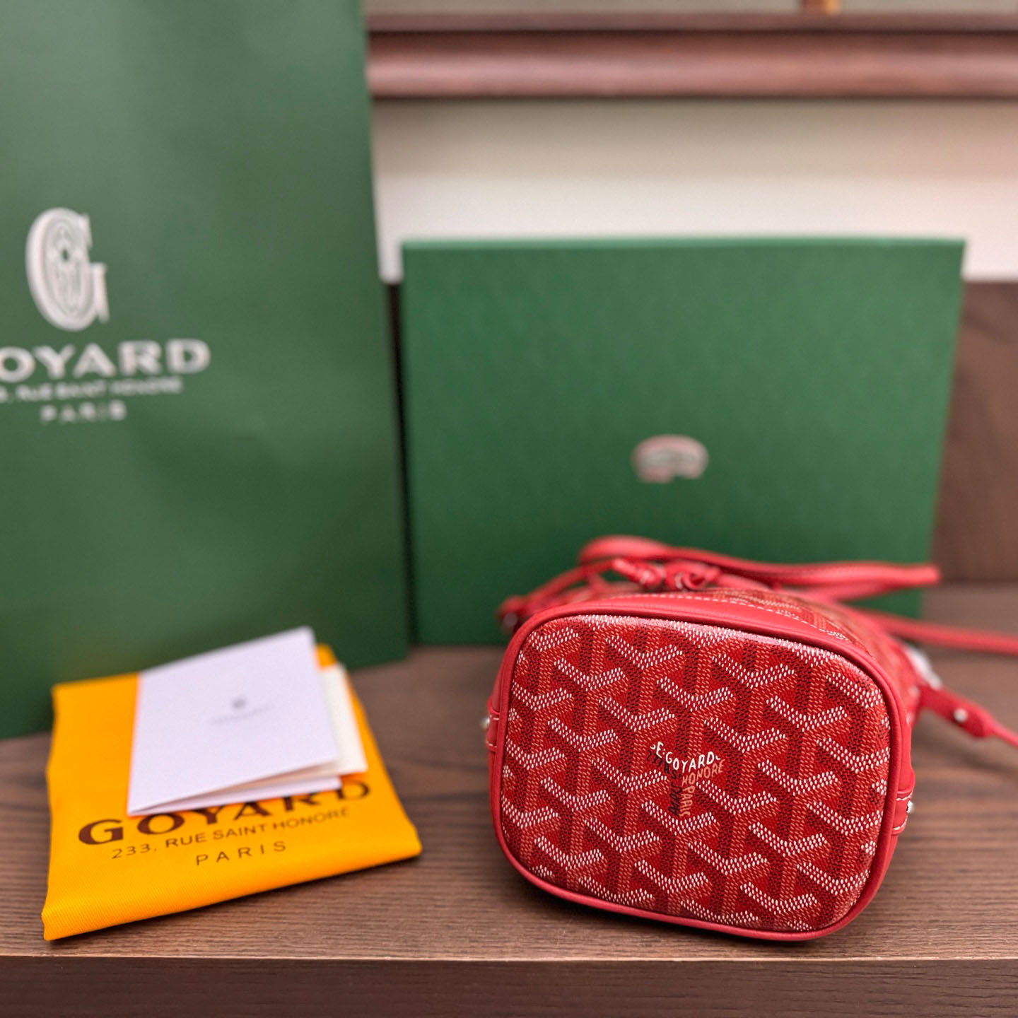 Goyard Petit Flot Mini Bucket Bag - DesignerGu