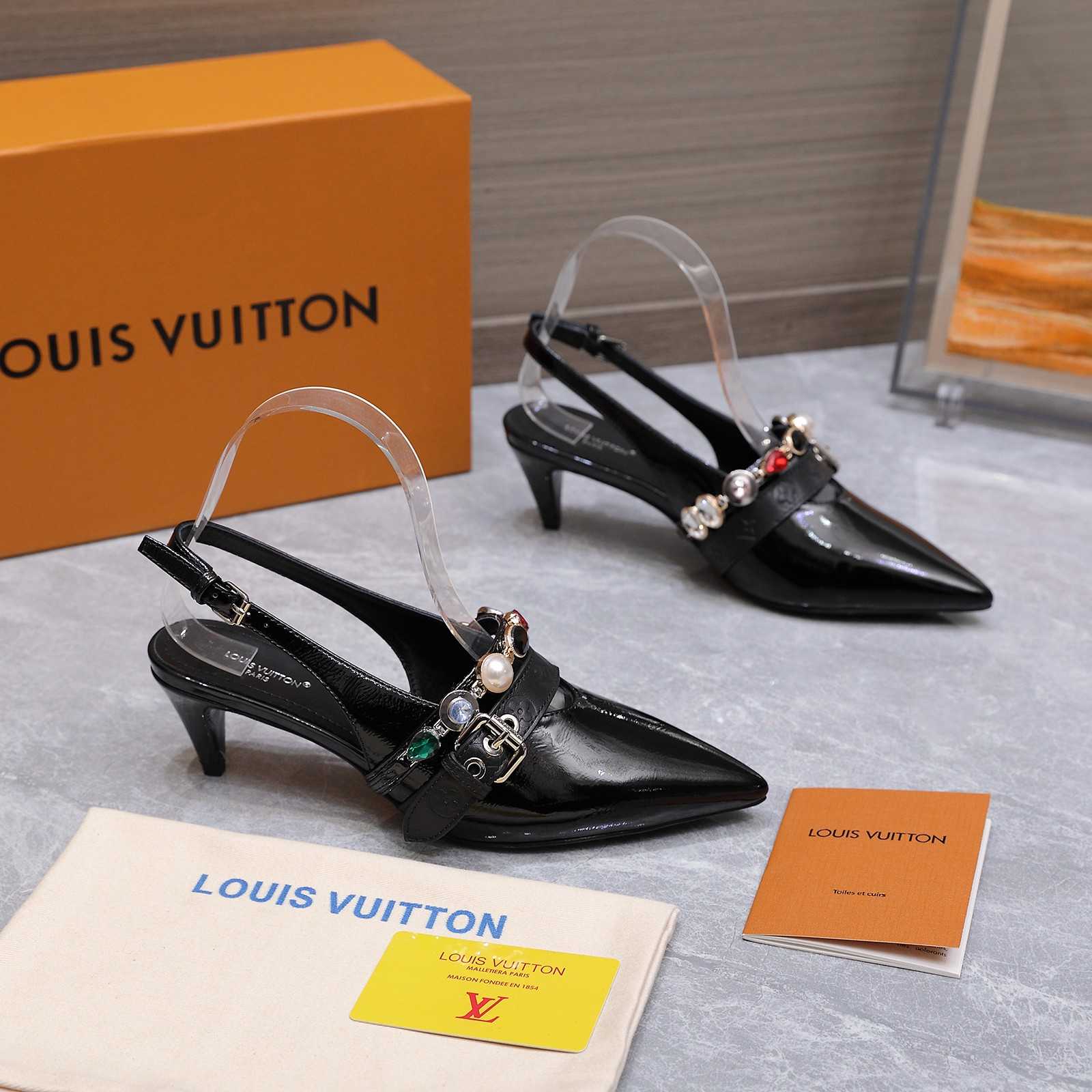 Louis Vuitton LV Vibe Slingback Pump   1AIT25 - DesignerGu