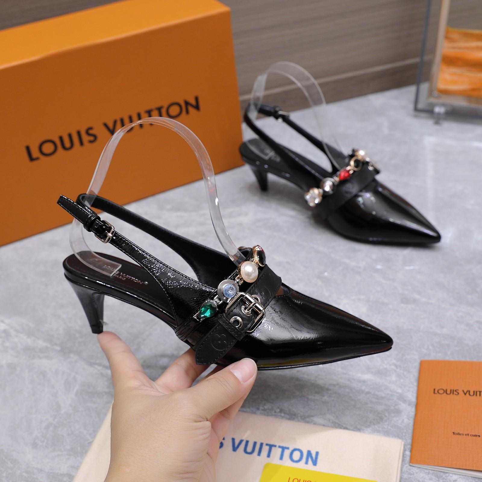 Louis Vuitton LV Vibe Slingback Pump   1AIT25 - DesignerGu