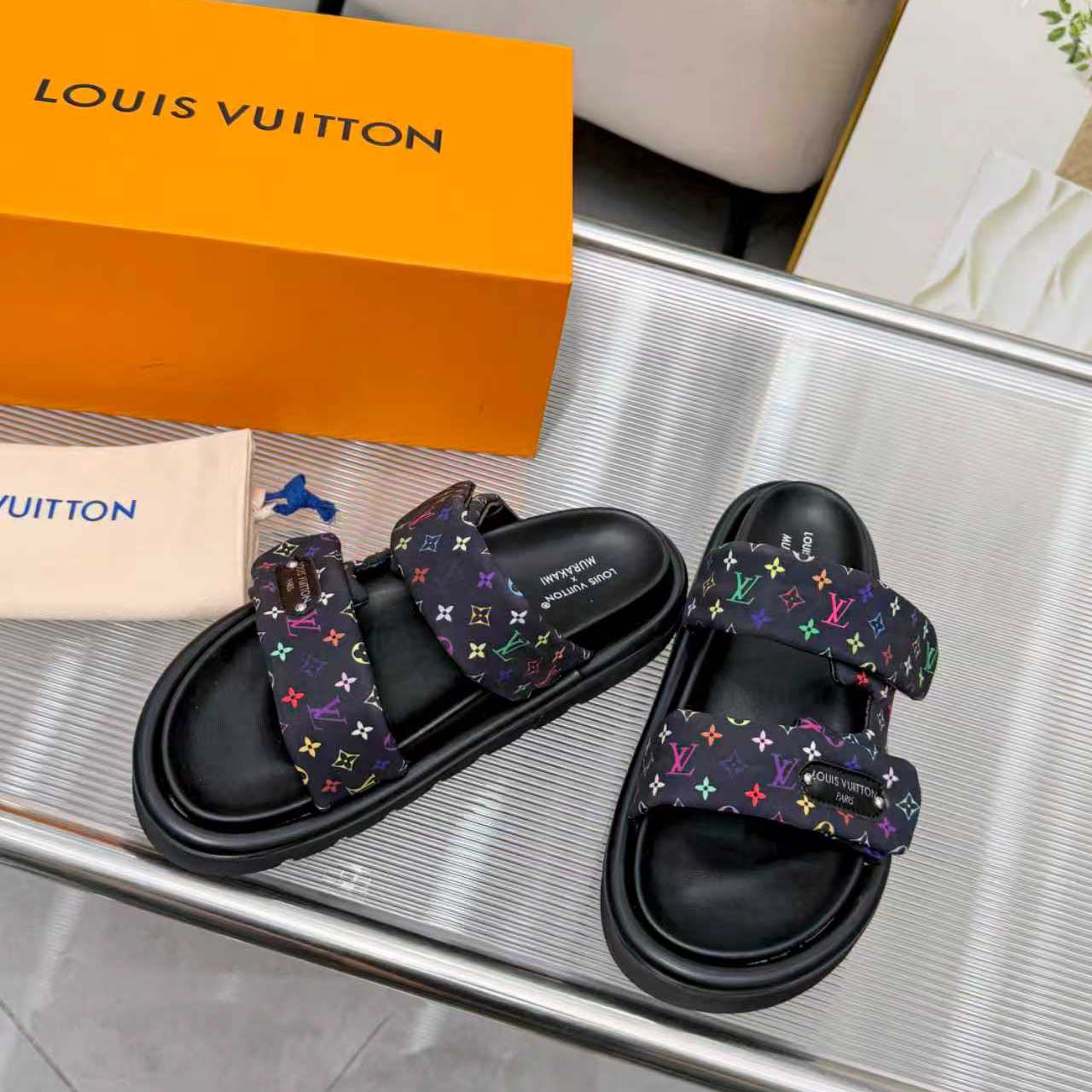 Louis Vuitton LV x TM Pool Pillow Comfort Mule   1AJLGU - DesignerGu