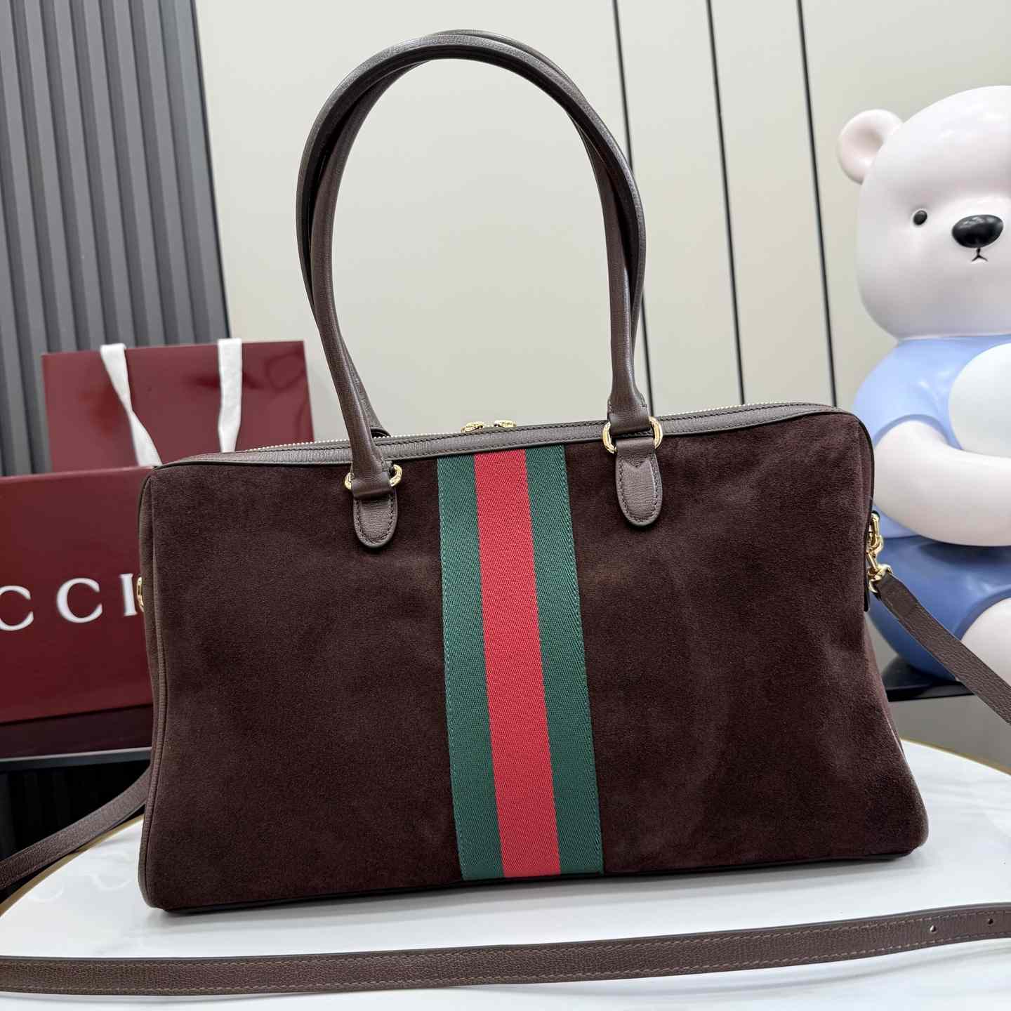 Gucci Borsetto Large Boston Bag - DesignerGu