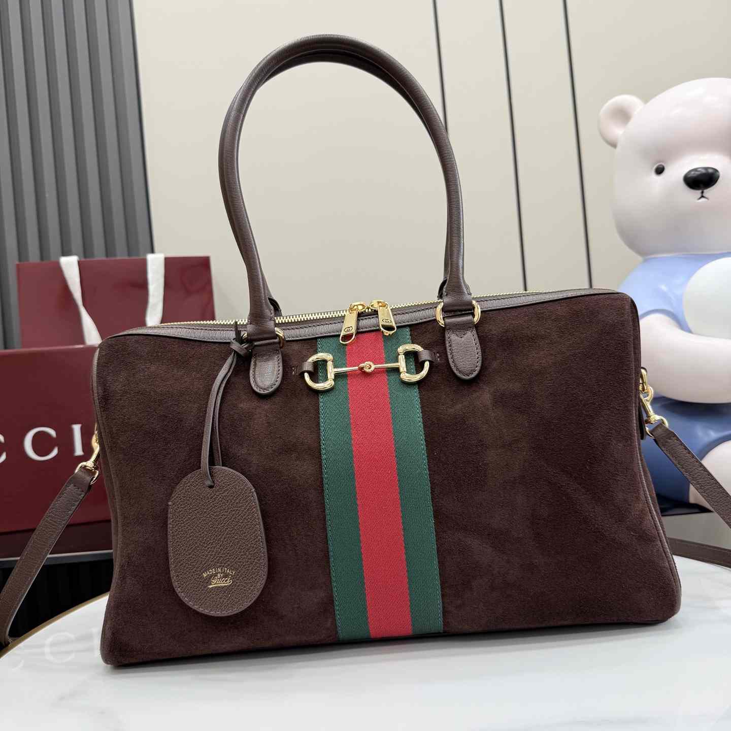 Gucci Borsetto Large Boston Bag - DesignerGu