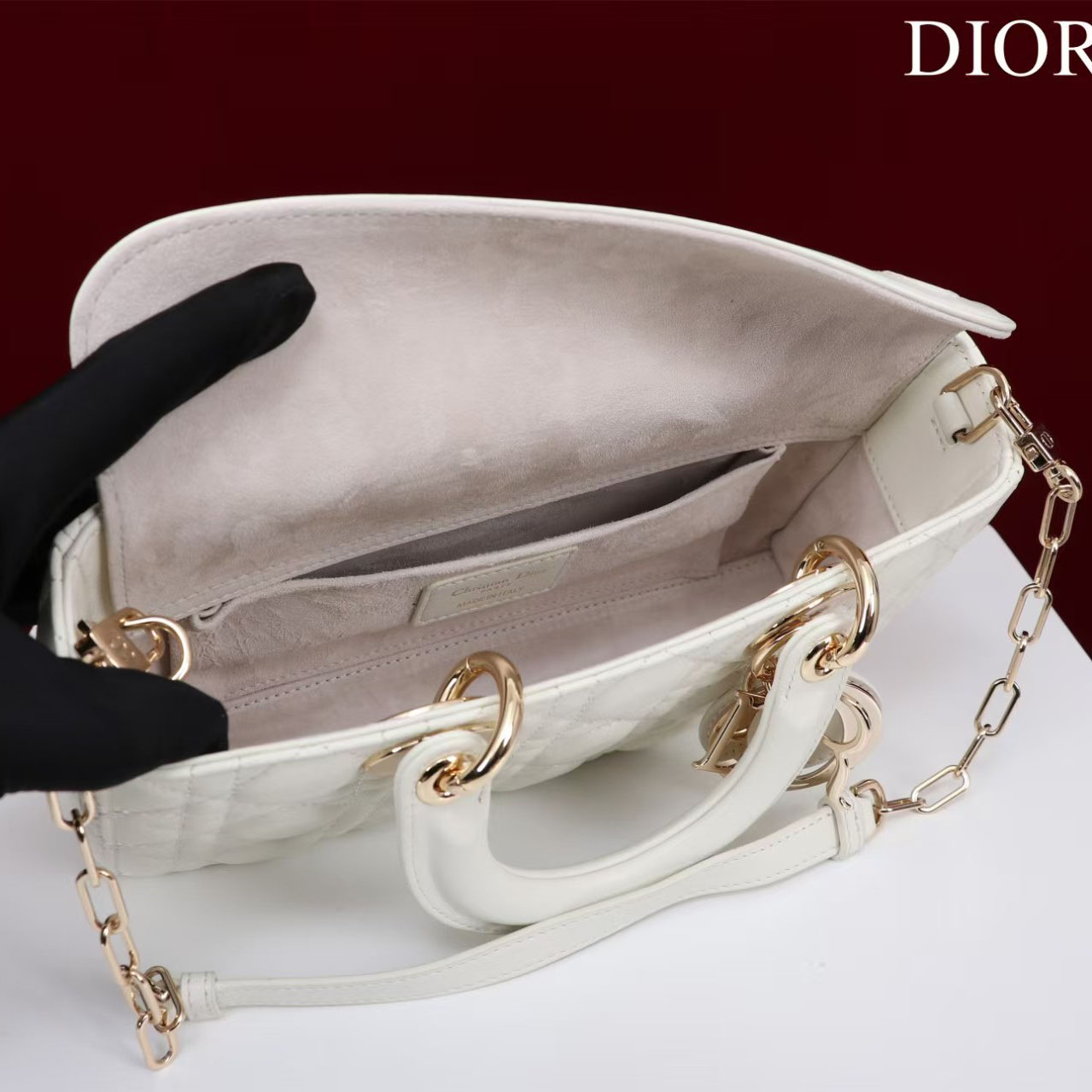 Dior Medium Lady D-Joy Bag - DesignerGu